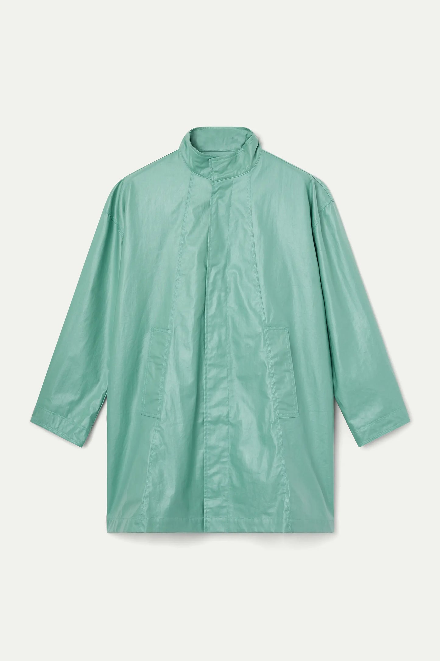 100% cotone gabardine verde