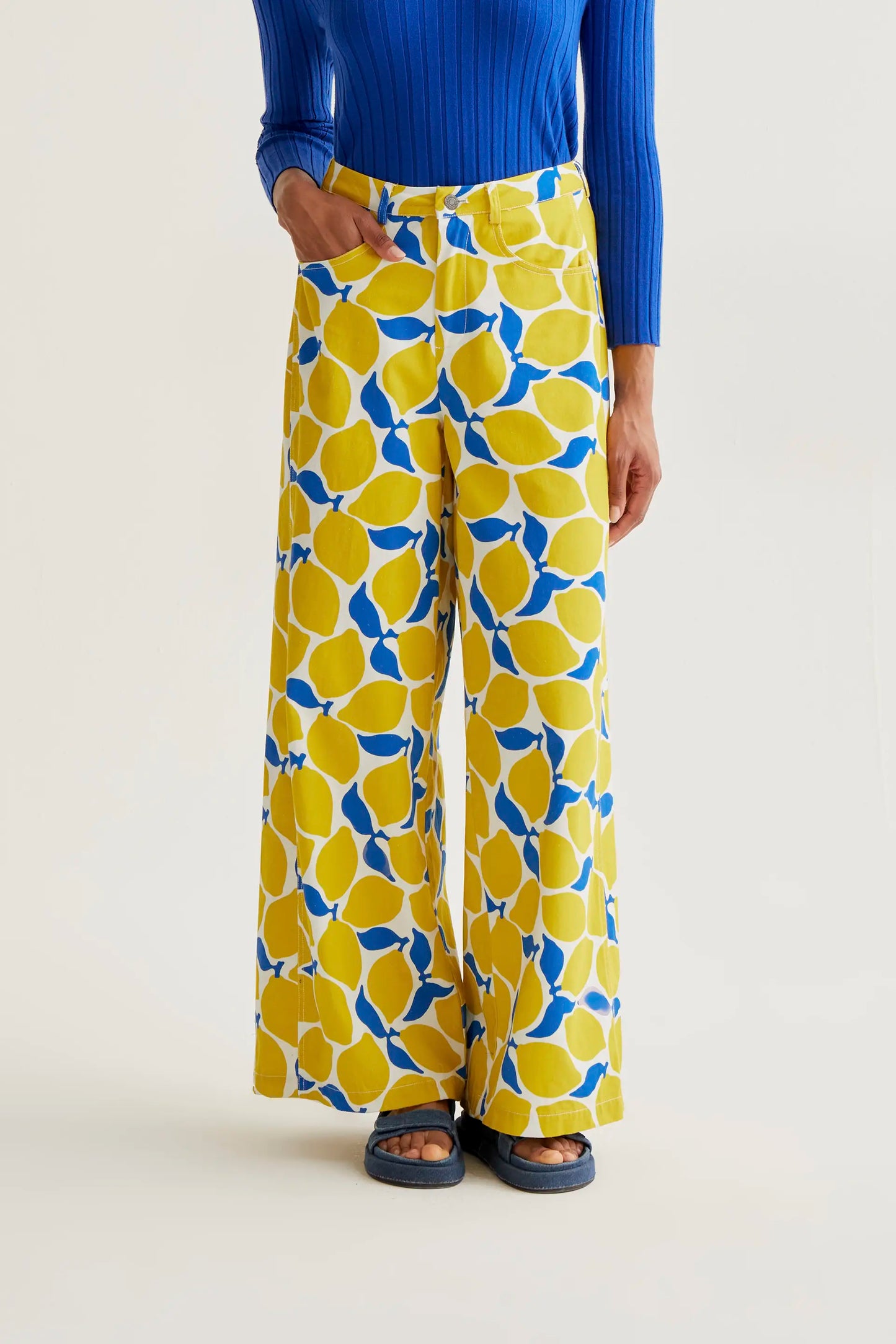 Pantalón con estampado Limoncello