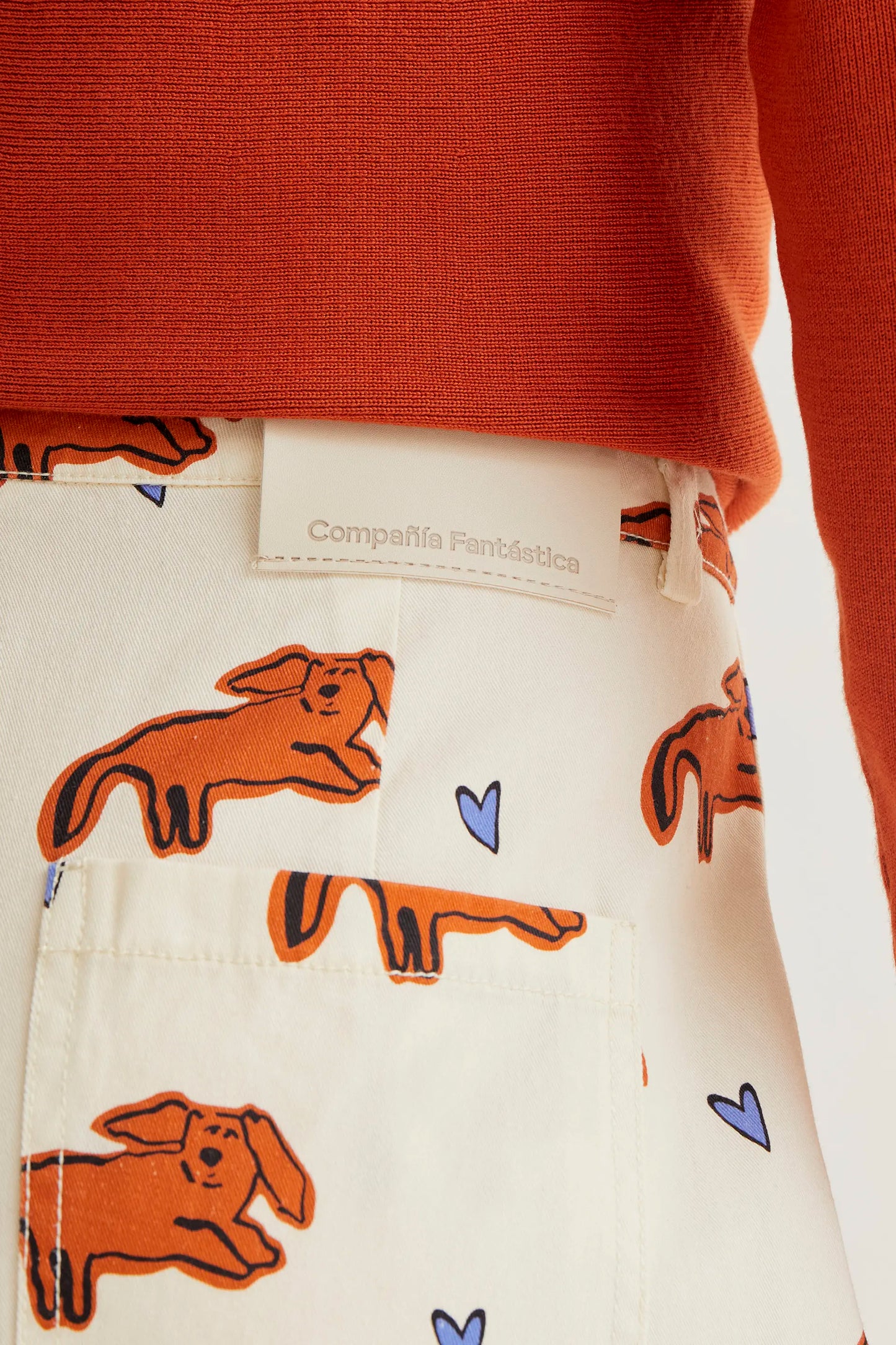 Pantalón con estampado Tochi