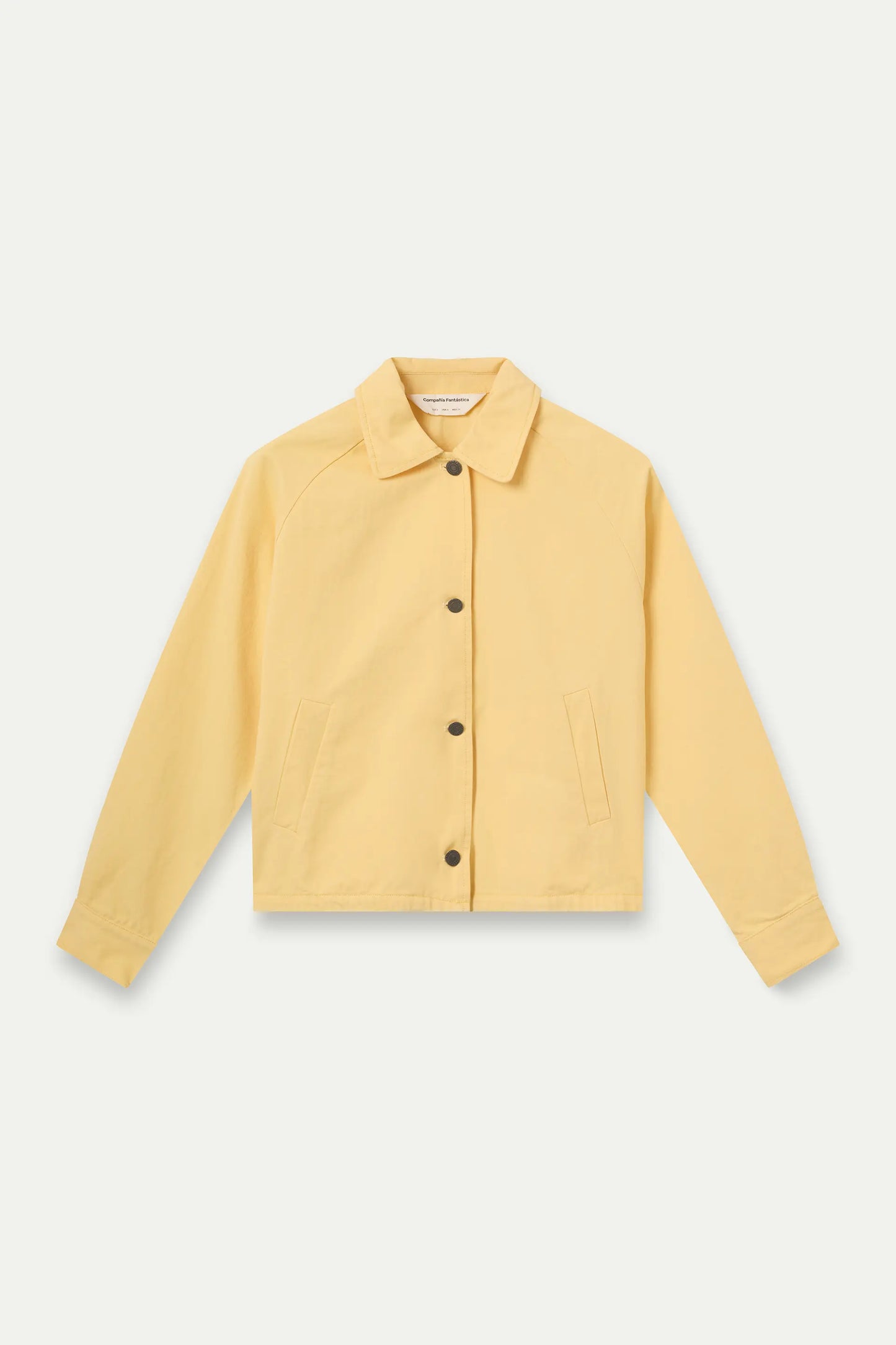 Chaqueta 100% algodón amarillo