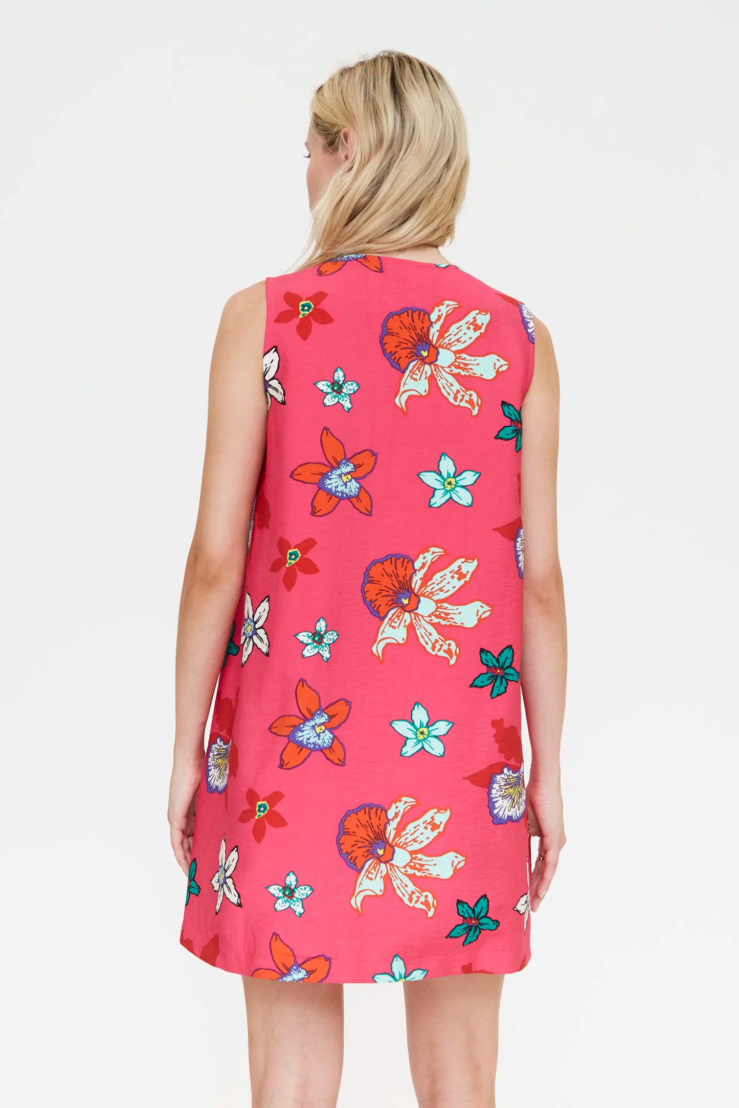 Vestido corto con estampado Vanda