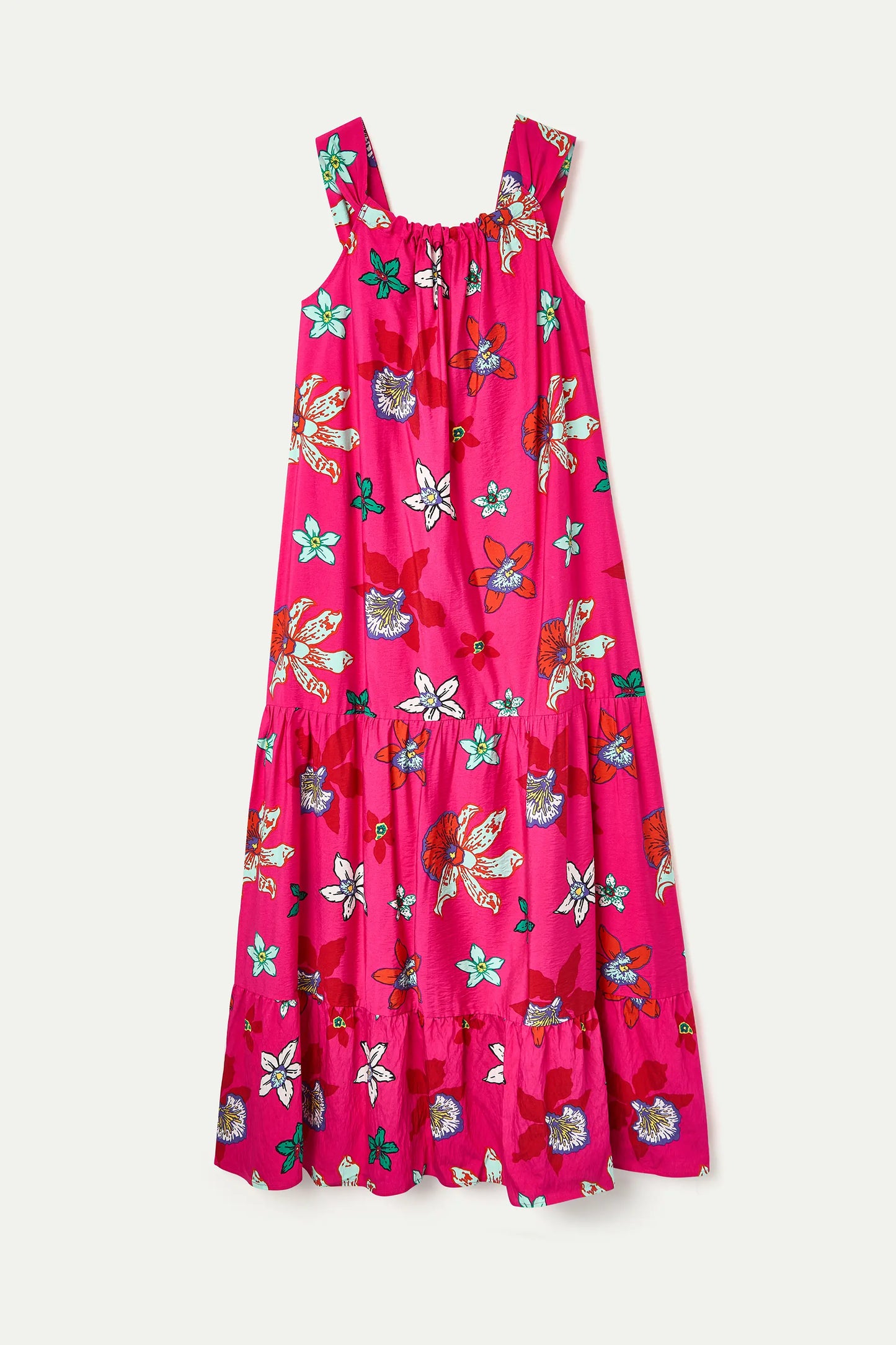 Vanda print maxi dress