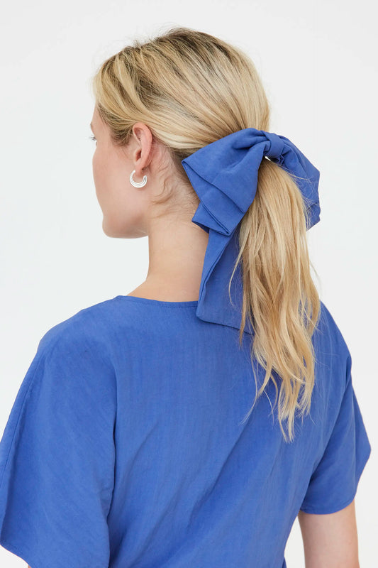 Coletero lazo azul