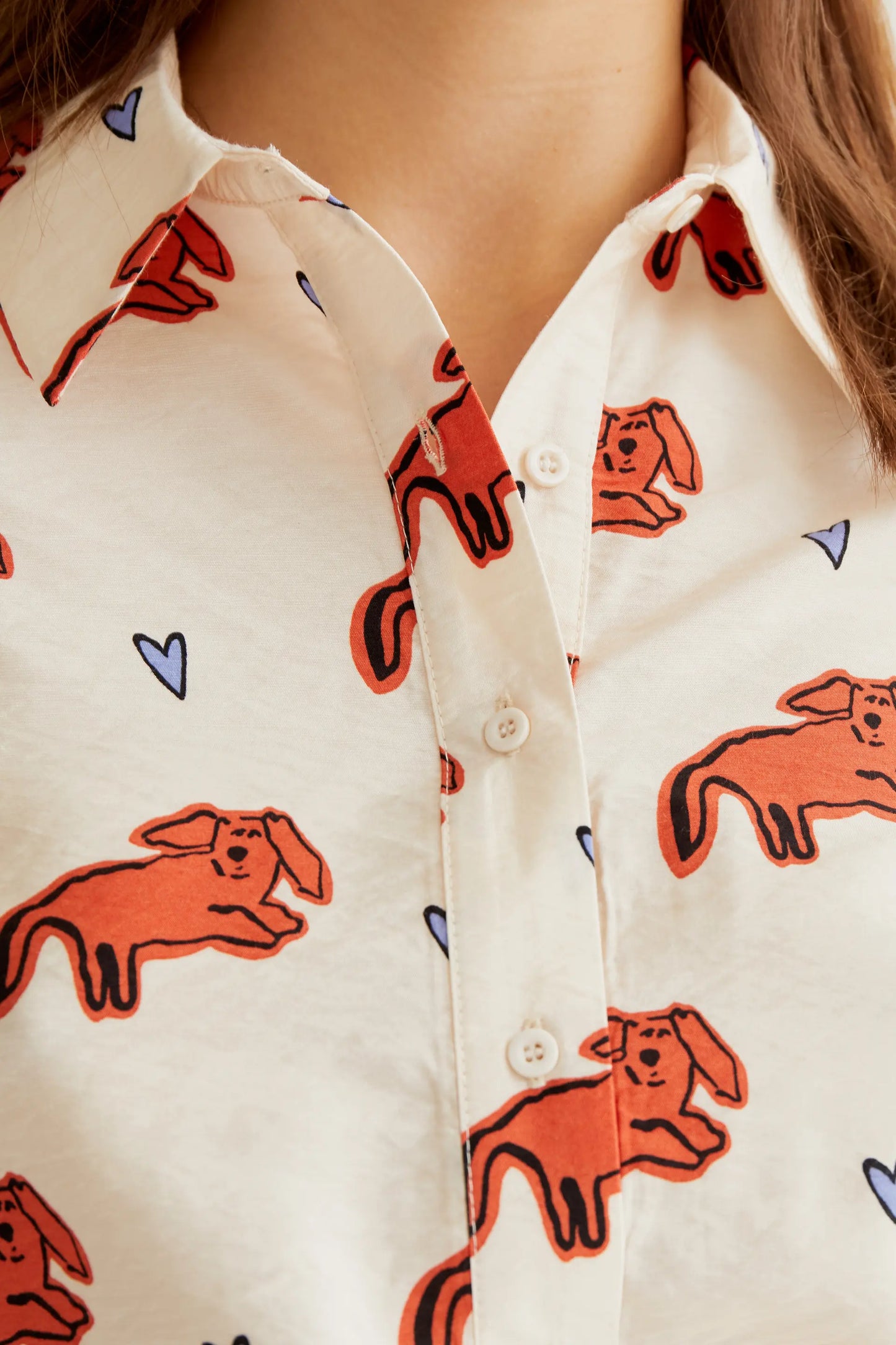 Camisa con estampado Tochi