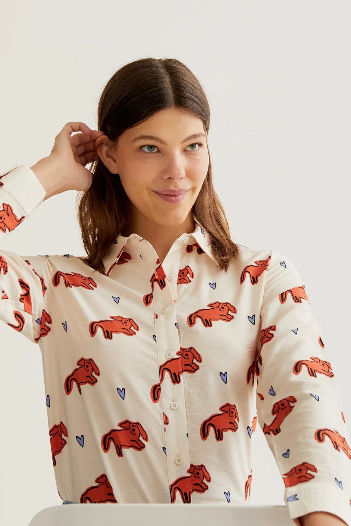 Camisa con estampado Tochi