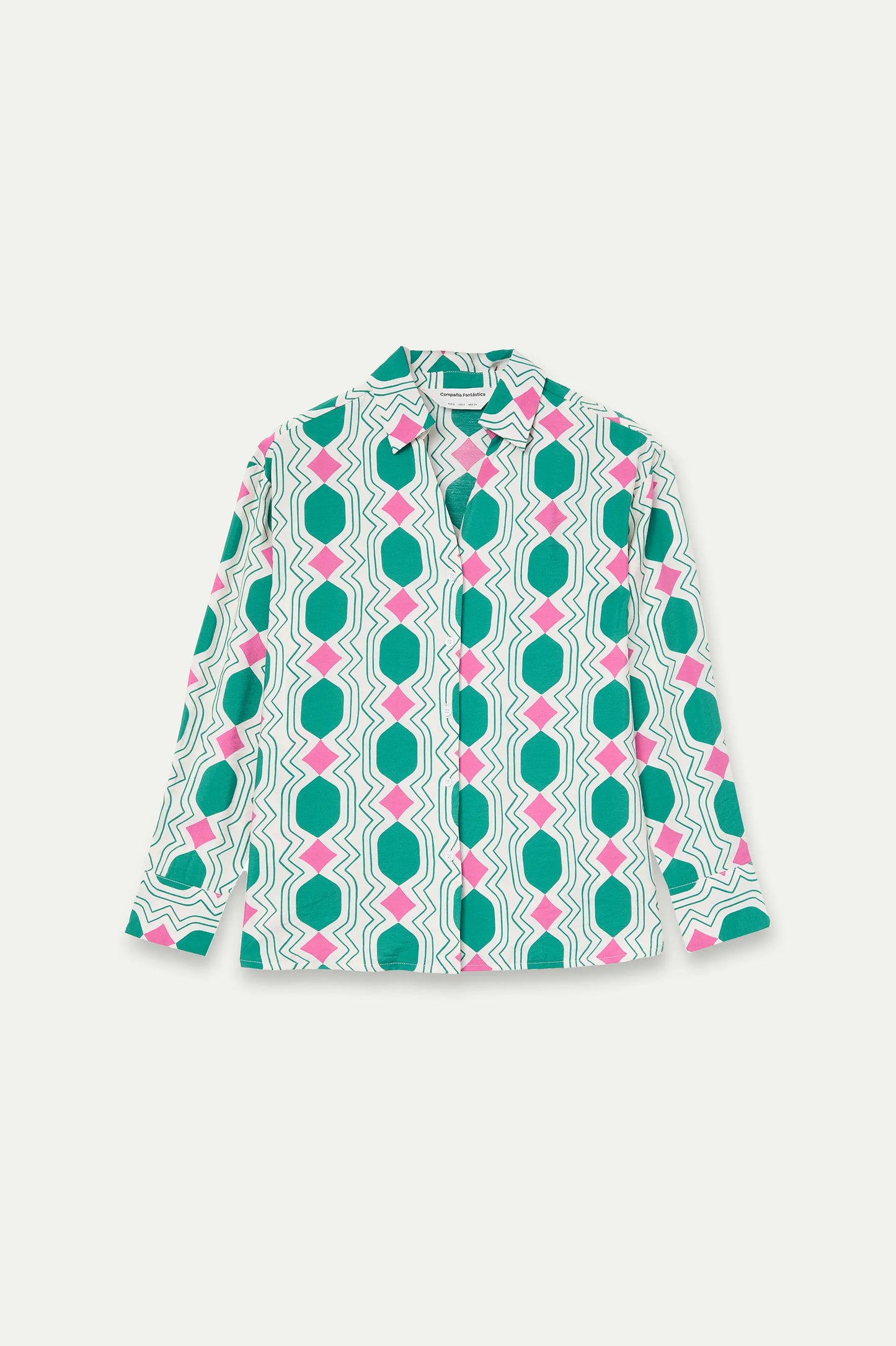 Shirt with Geometric print