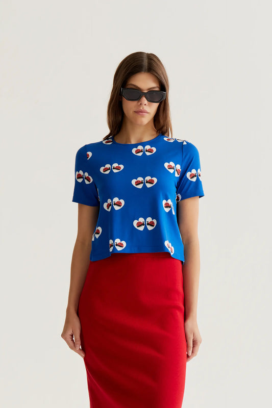 Camiseta con estampado Coccinella