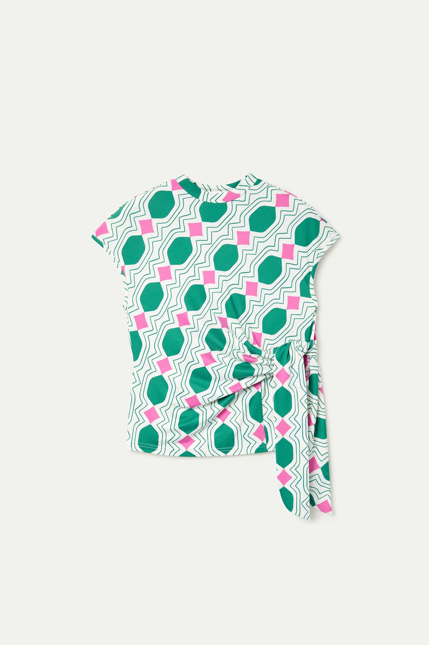 Camiseta con estampado Geometric