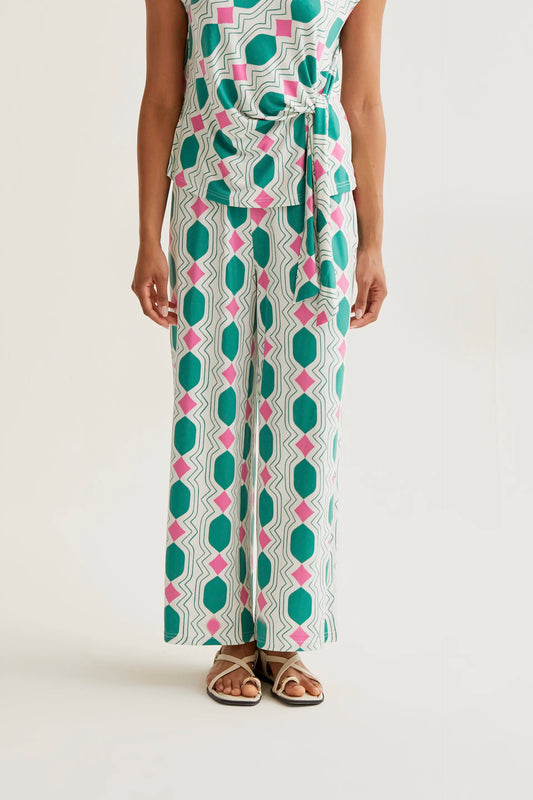 Pantalón con estampado Geometric