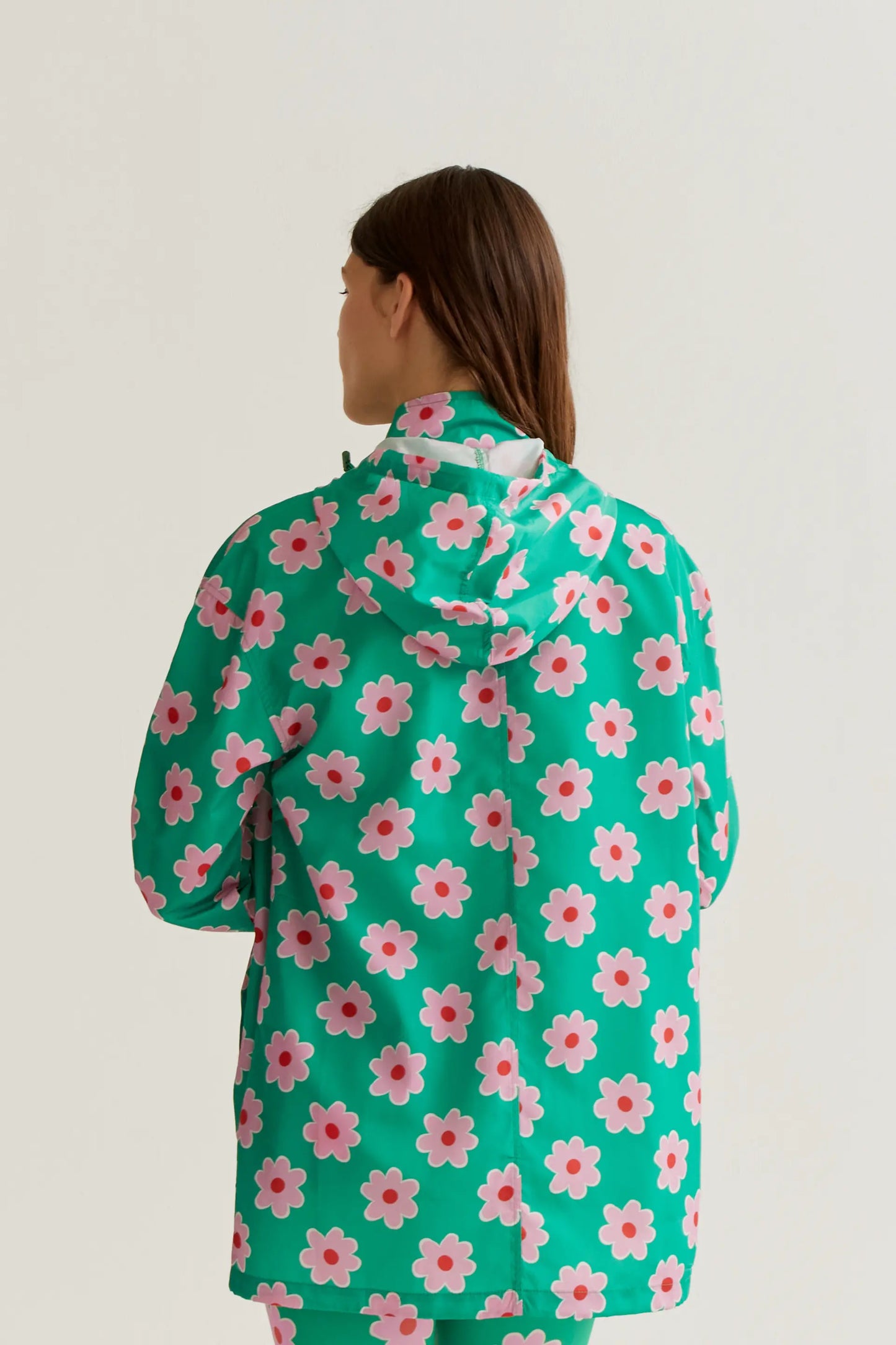 Chaqueta con estampado Pink Flowers