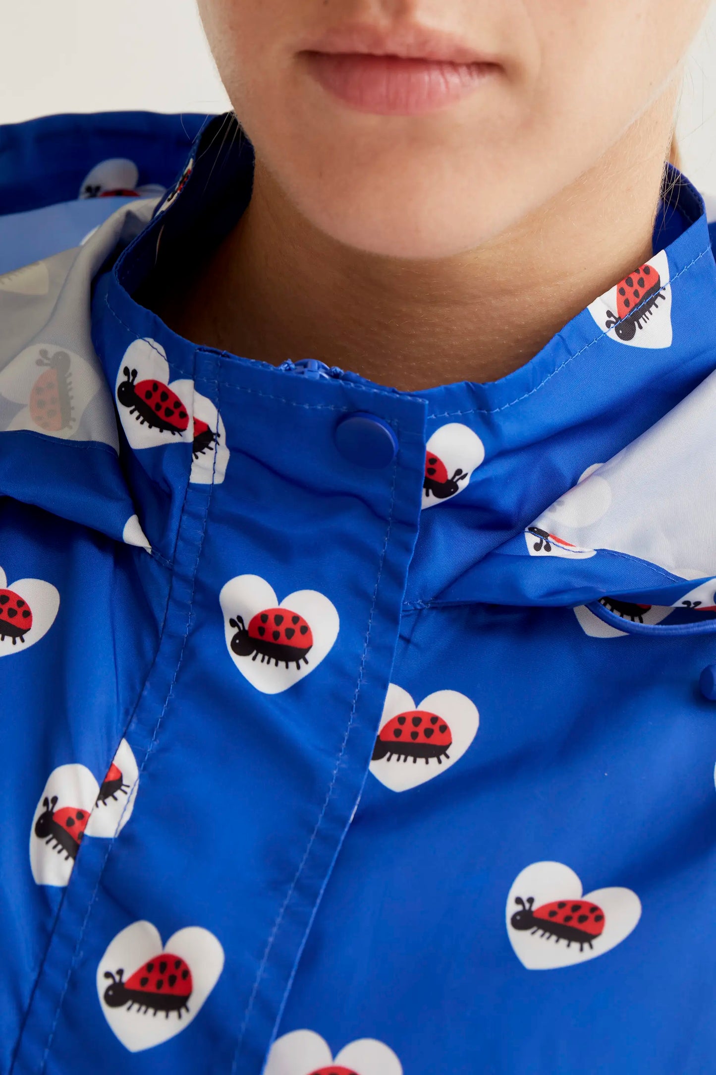 Giacca con stampa coccinella