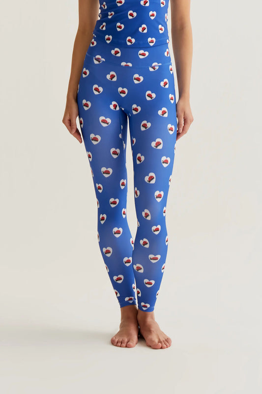 Leggings sportivi con stampa Coccinella