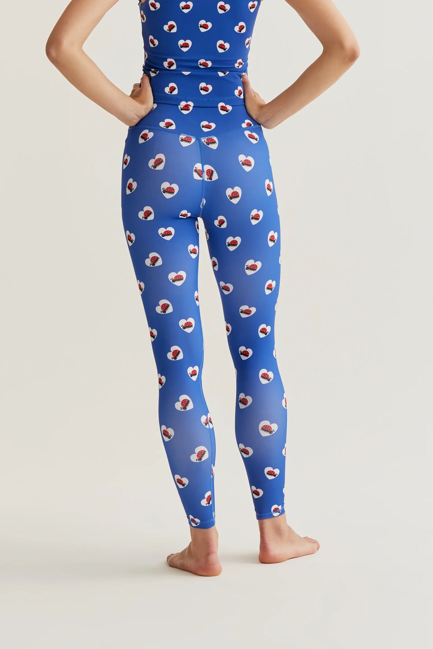 Coccinella print sports leggings