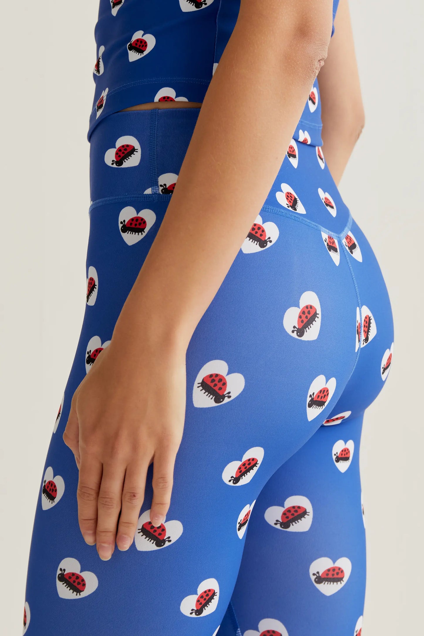 Coccinella print sports leggings