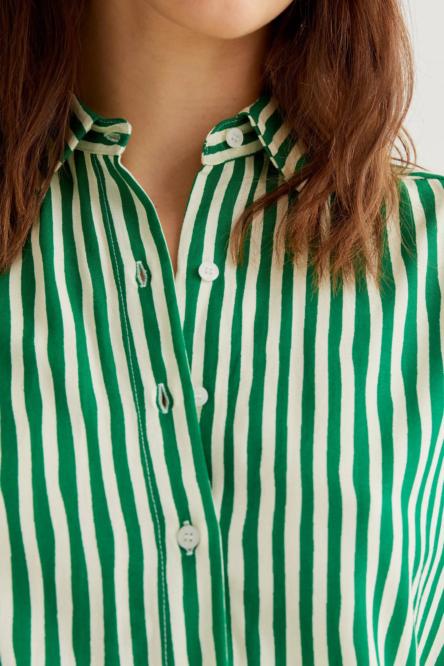 Camisa con estampado Lavagna Green