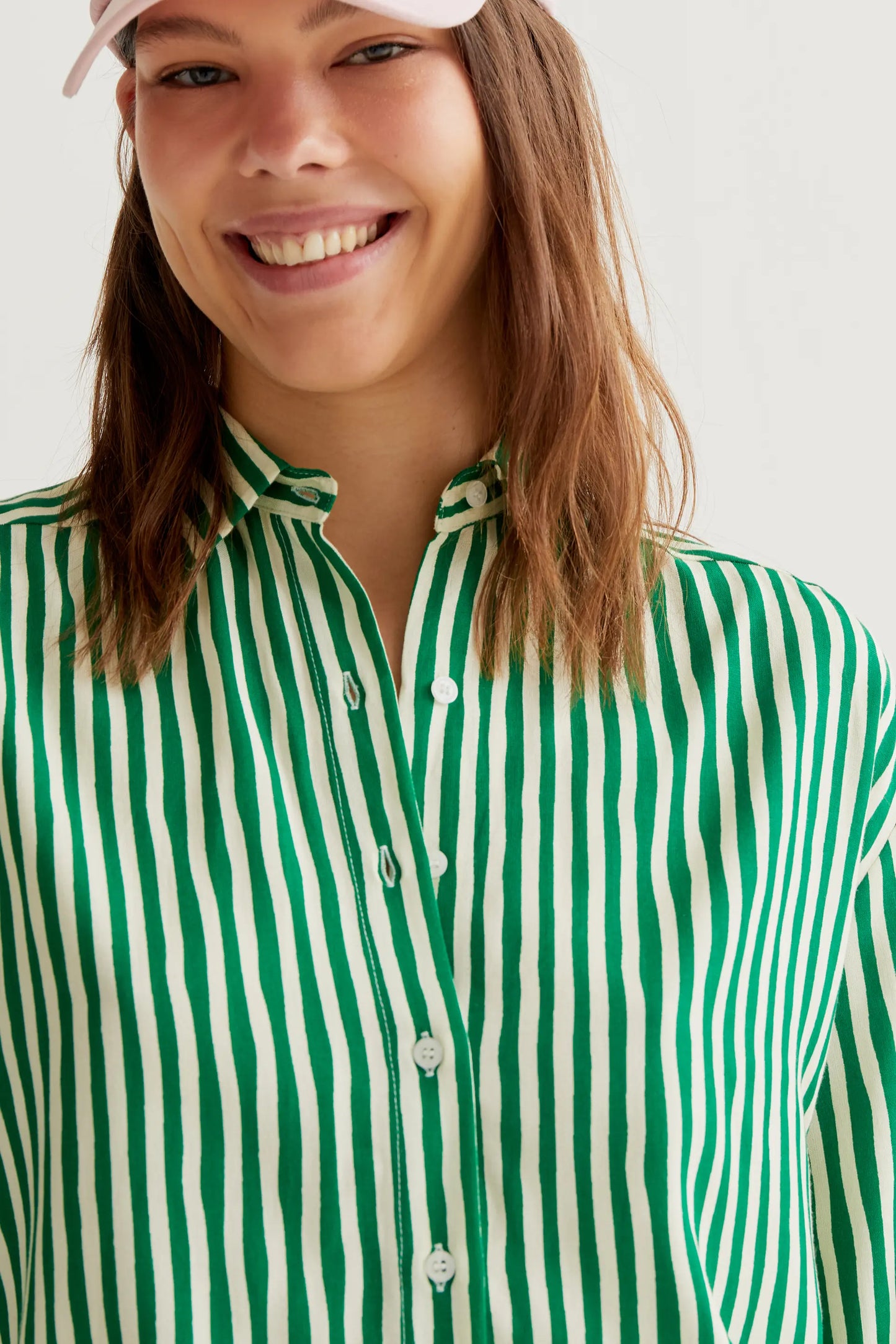 Camisa con estampado Lavagna Green