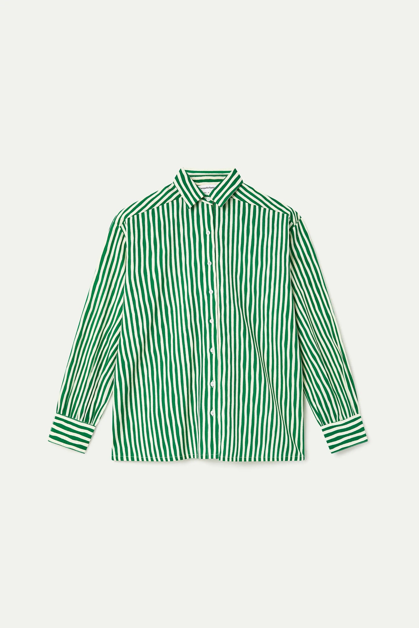 Camisa con estampado Lavagna Green