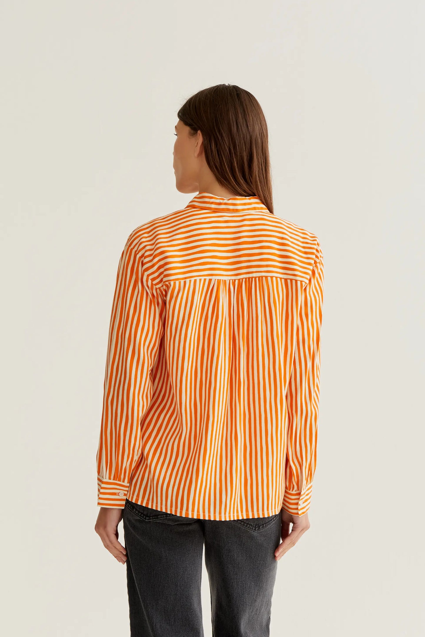 Camisa con estampado Lavagna Orange