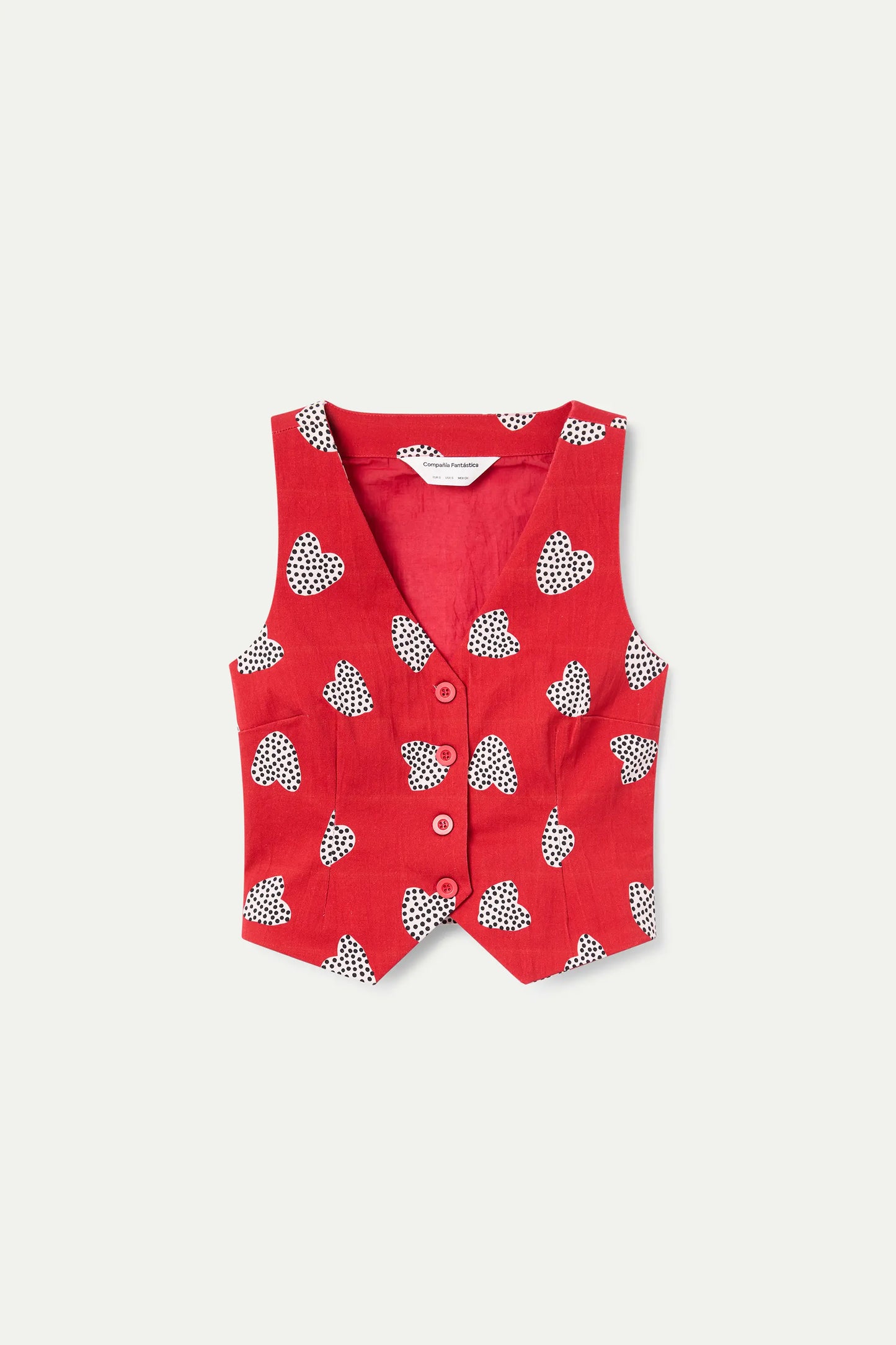 Chaleco con estampado Harmony Red