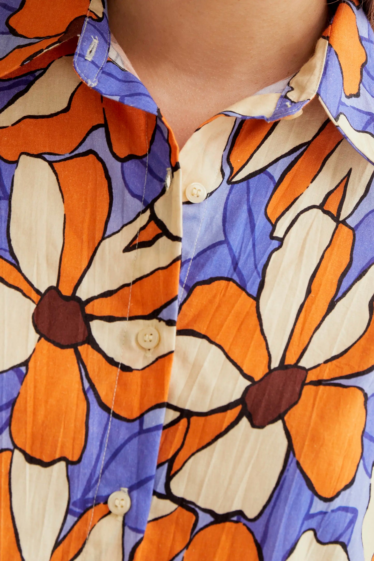 Camisa con estampado Marigold