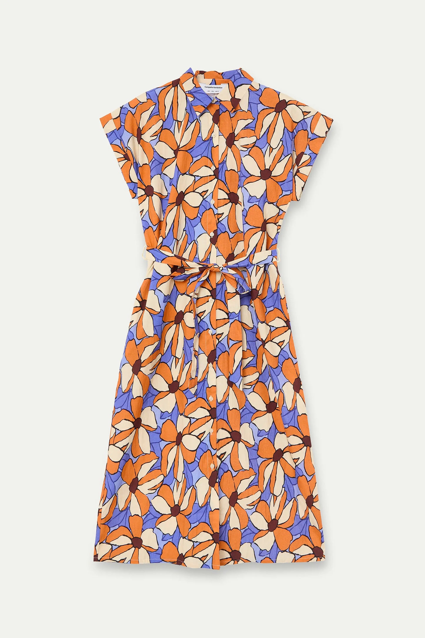 Vestido midi con estampado Marigold