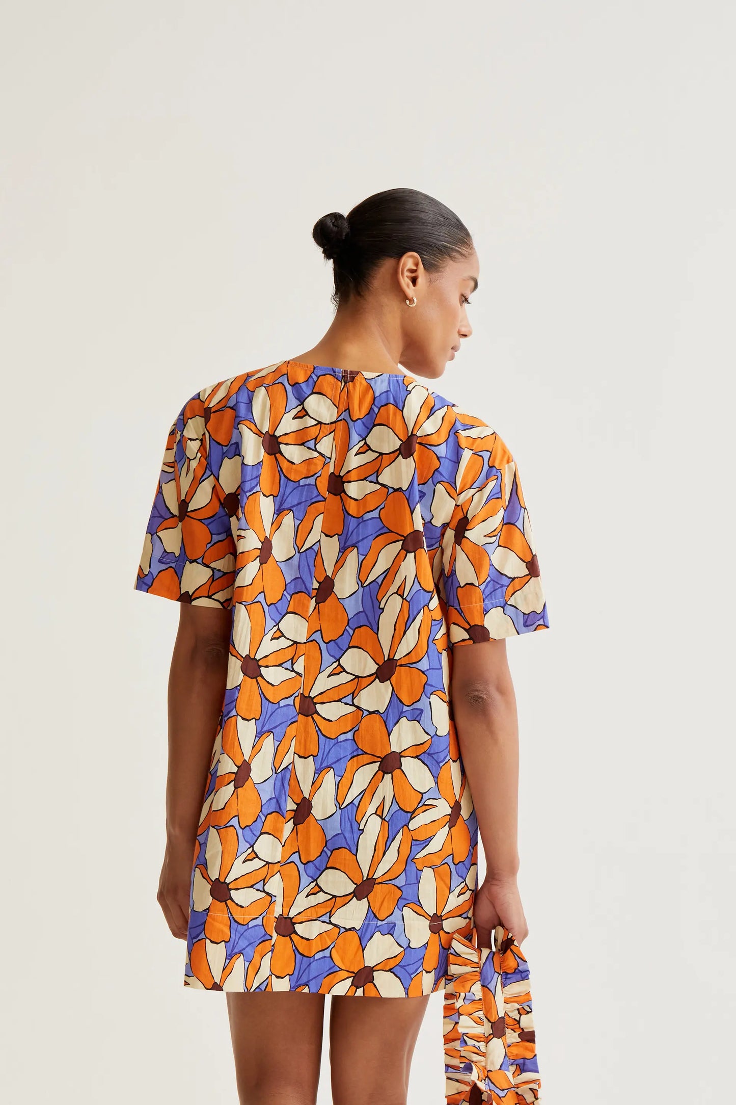 Vestido corto con estampado Marigold