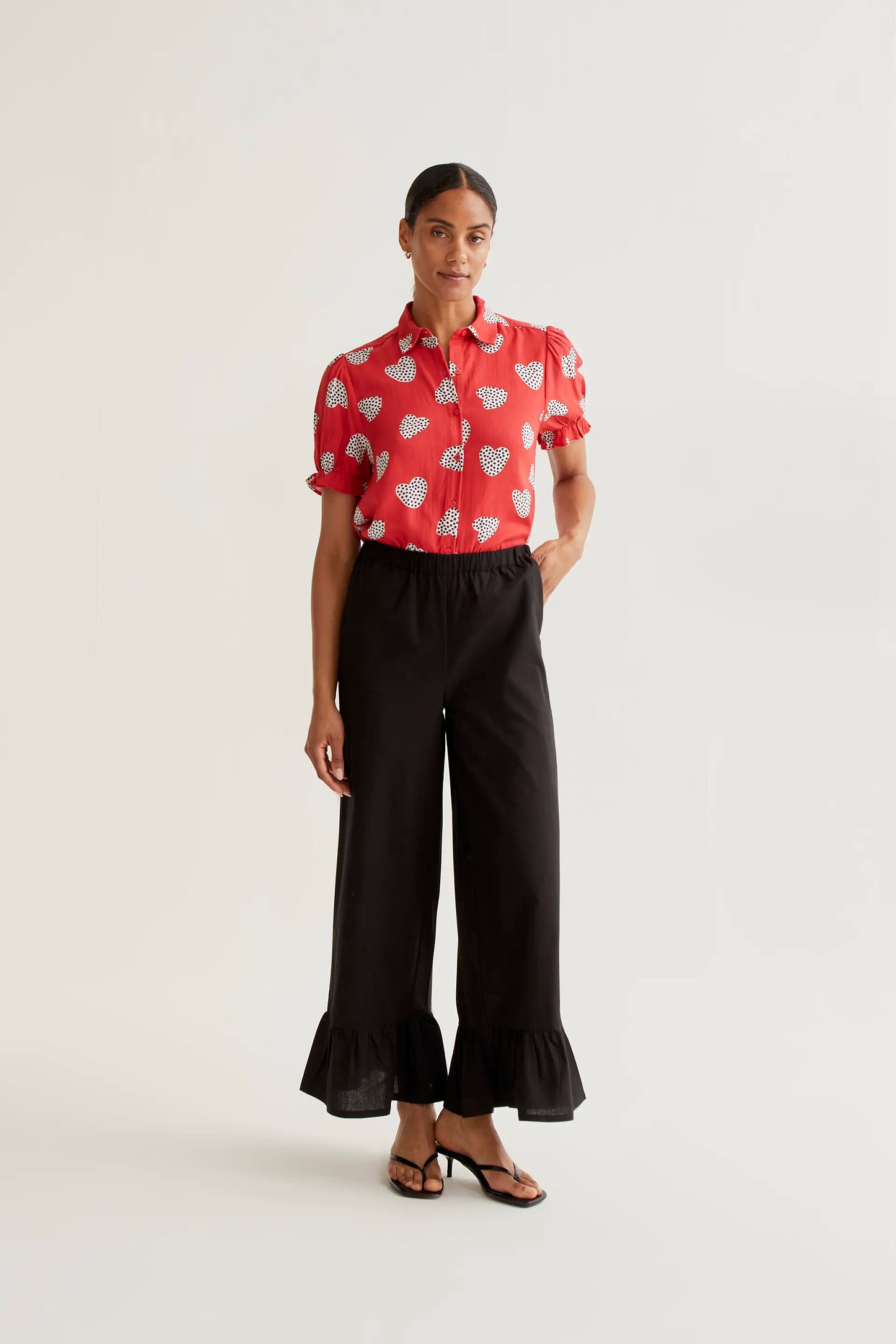 Camisa con estampado Harmony Red