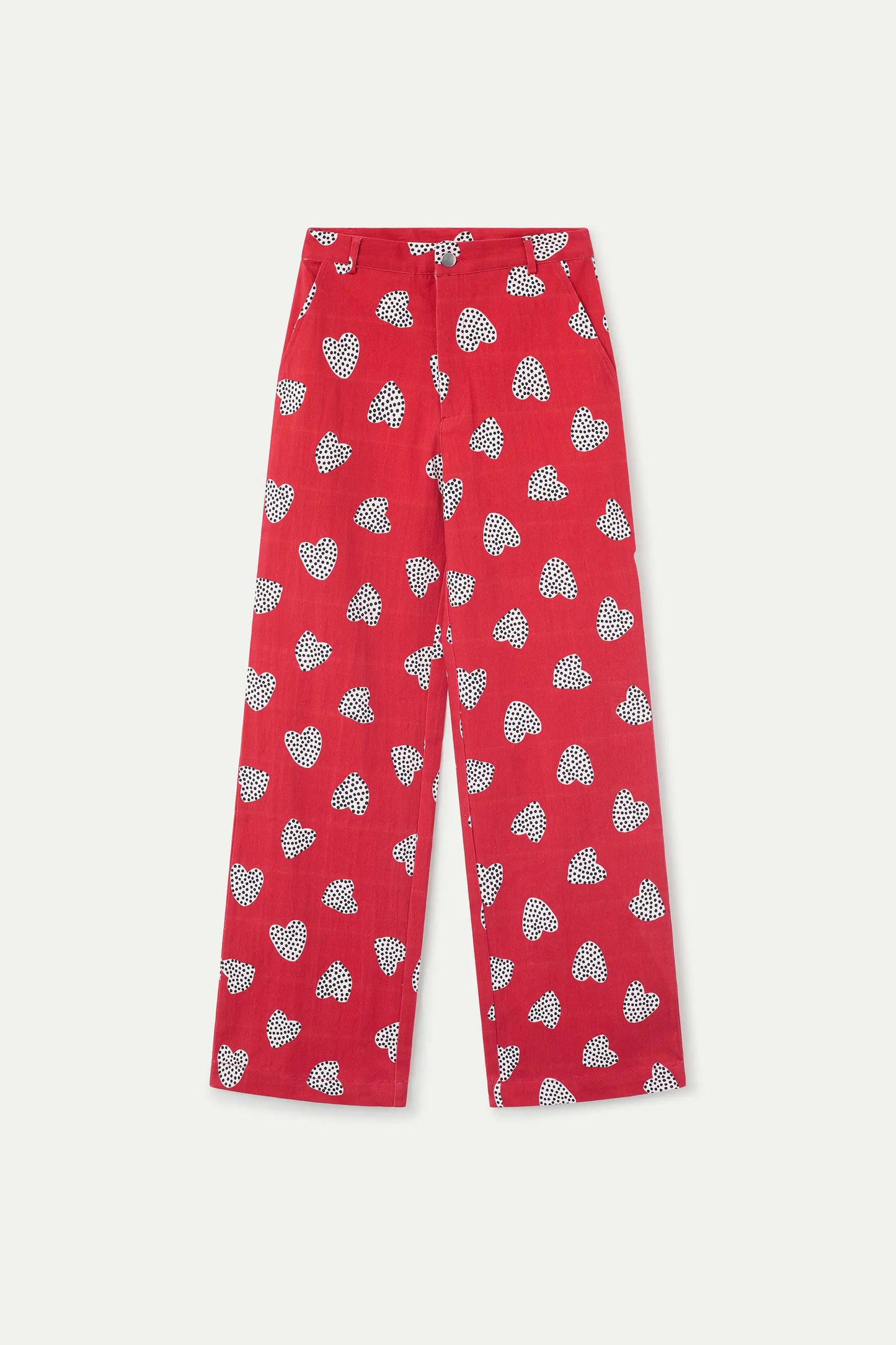 Harmony Red Print Trousers