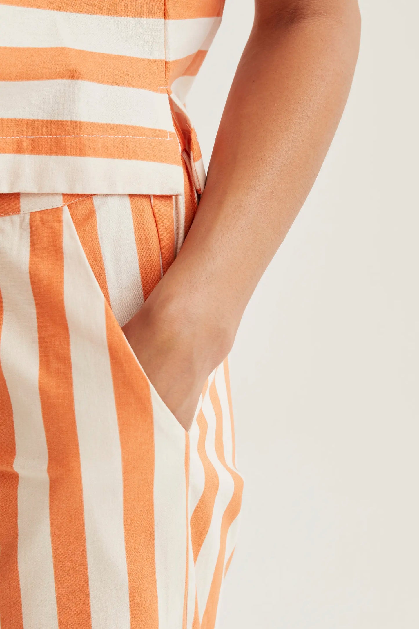 Pantalón con estampado Bamboo Orange