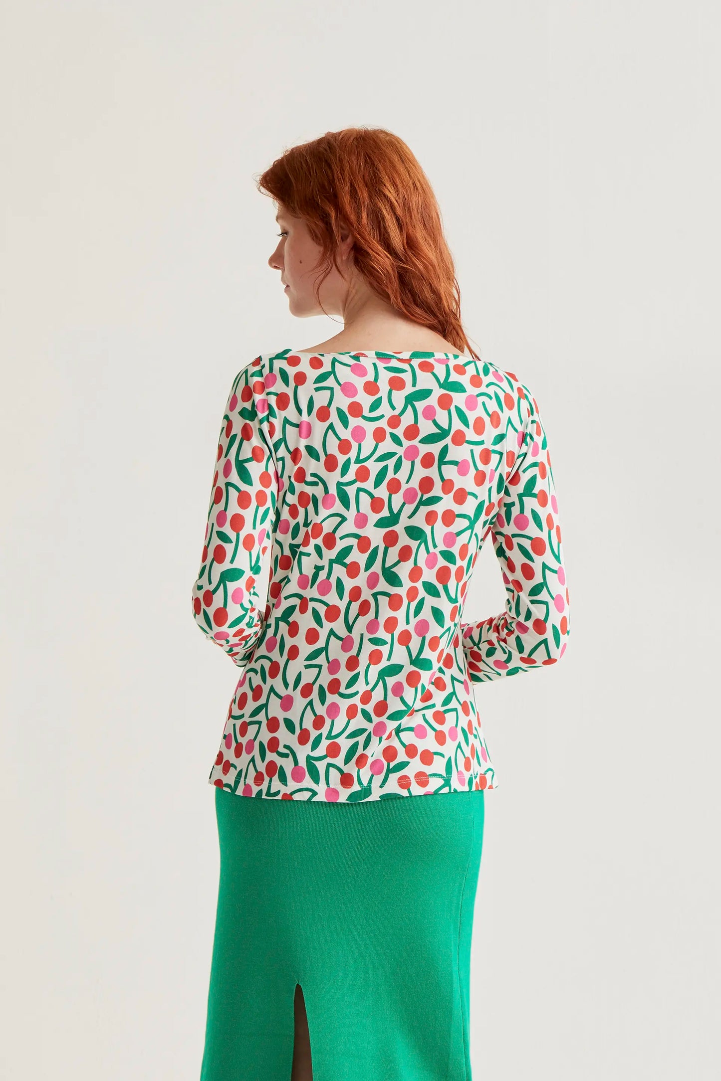 Cherry print t-shirt