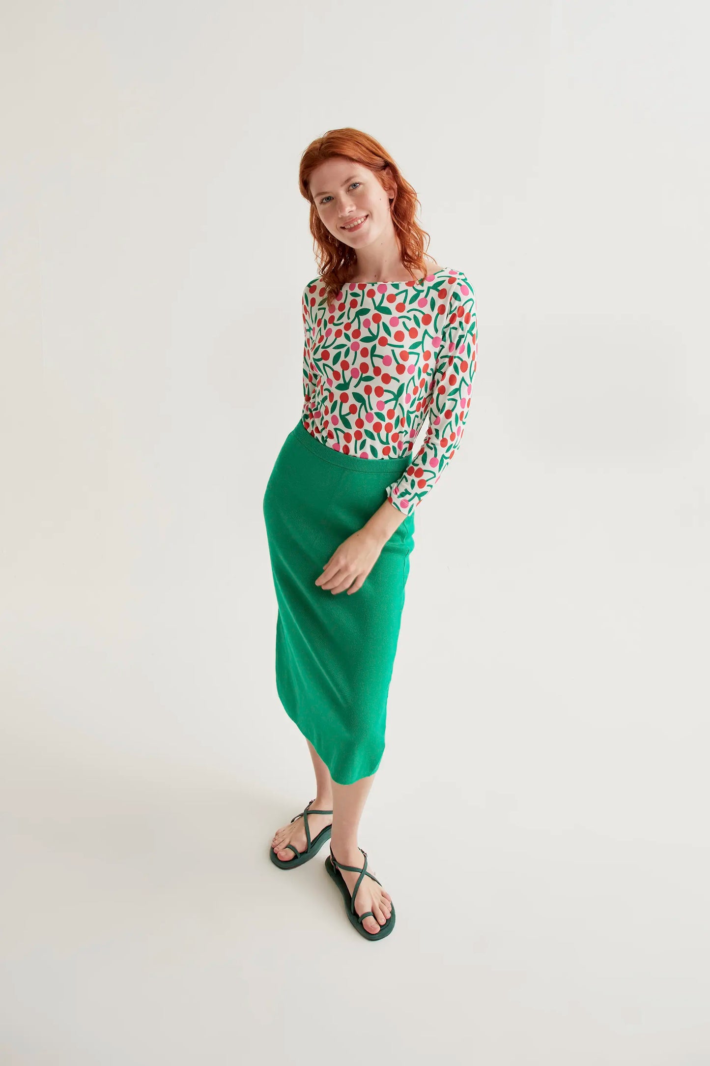 Cherry print t-shirt
