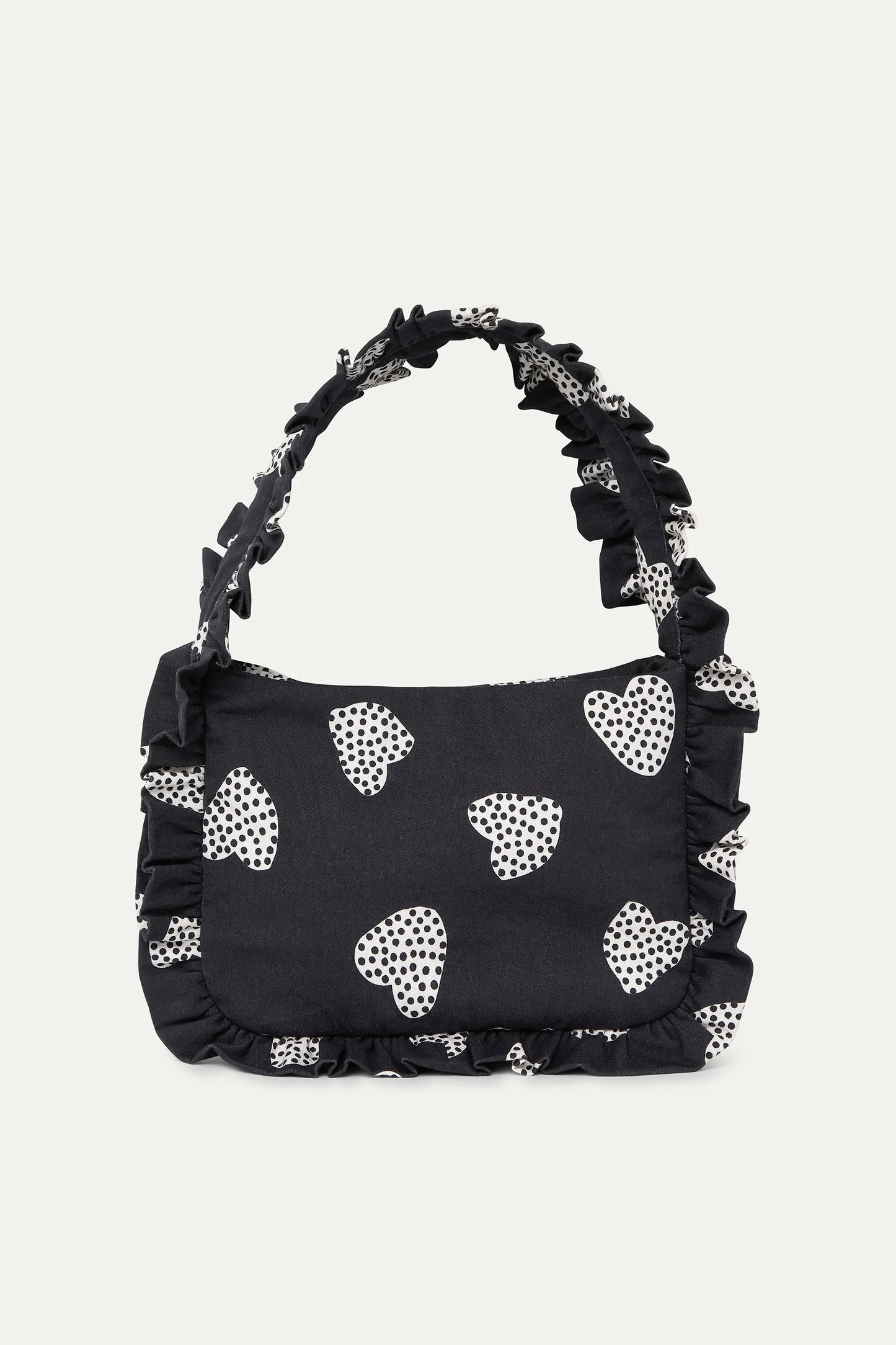 Borsa stampata Harmony Black