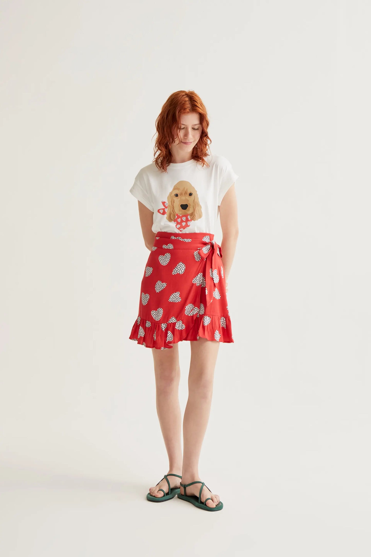 T-shirt with Cocker Spaniel print