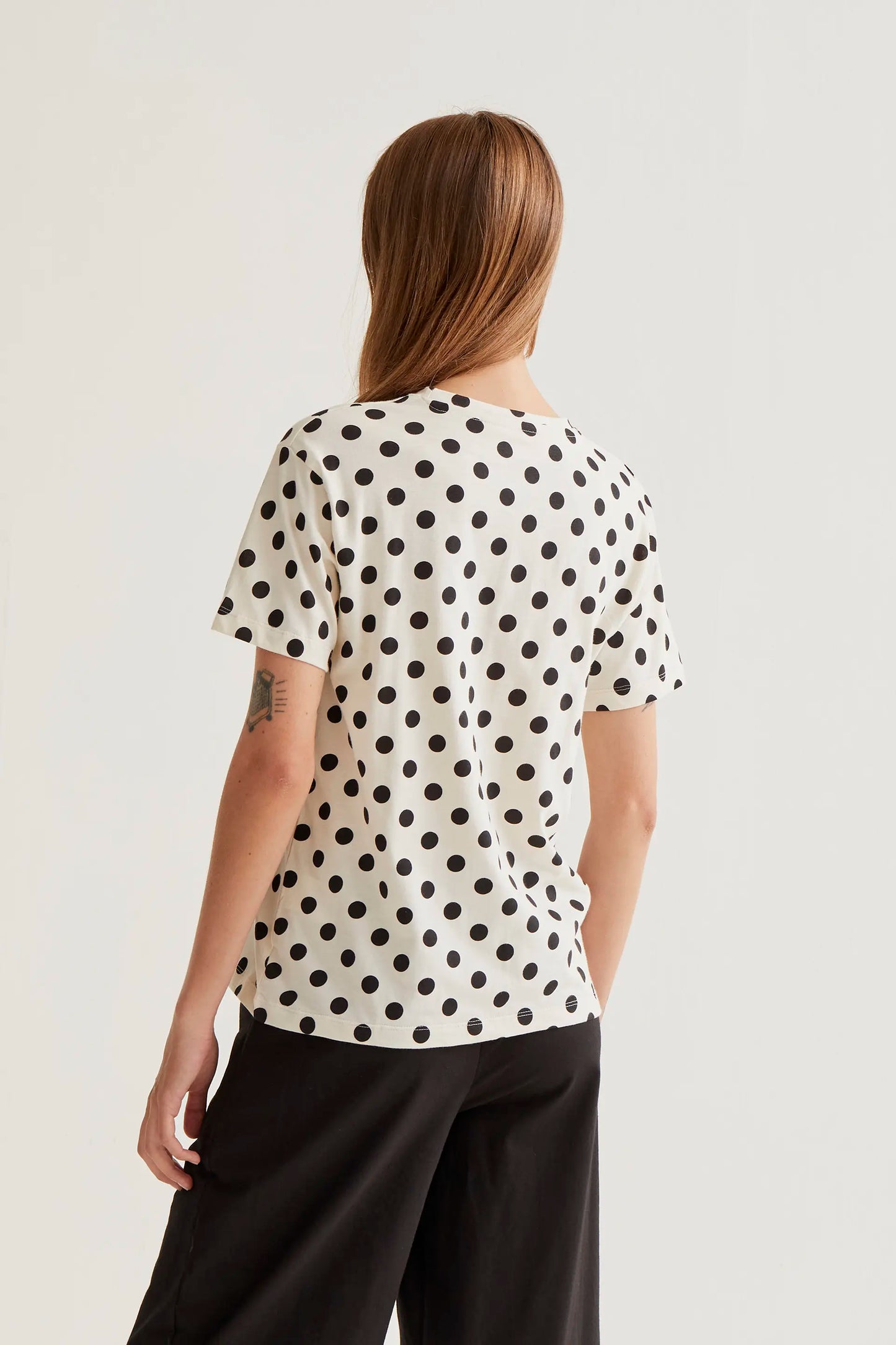Camiseta con estampado Black Dots