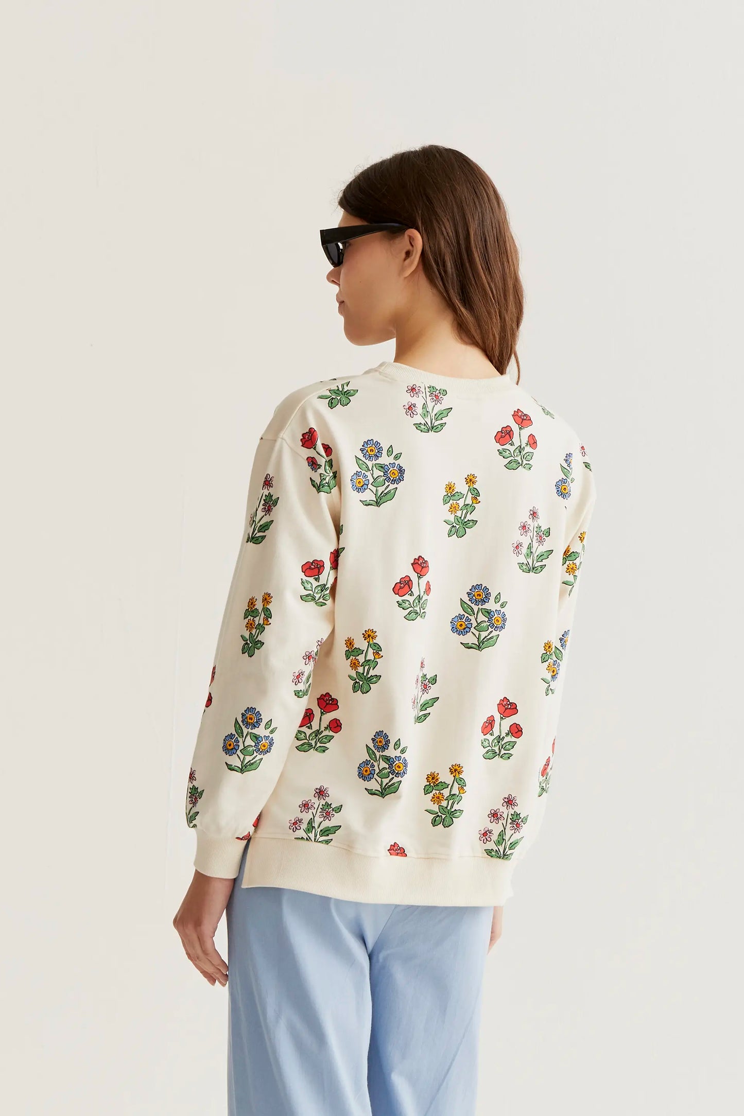 Gardener print sweatshirt