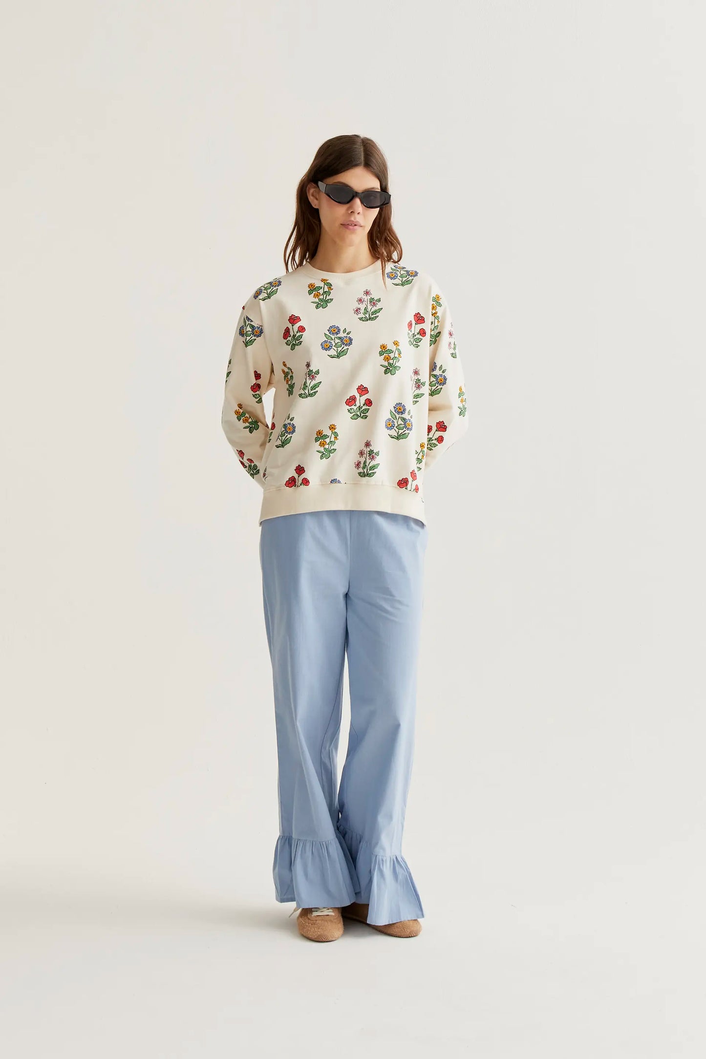 Gardener print sweatshirt