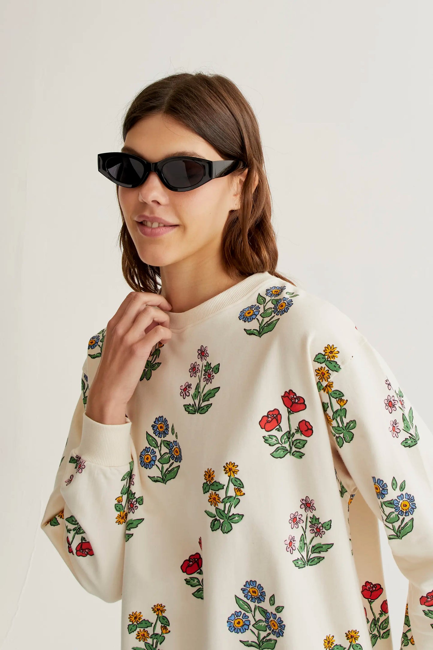 Gardener print sweatshirt