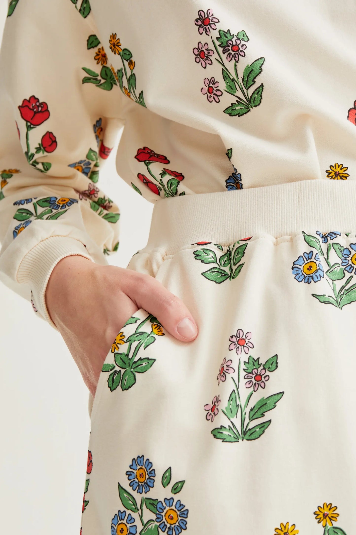 Falda con estampado Gardener