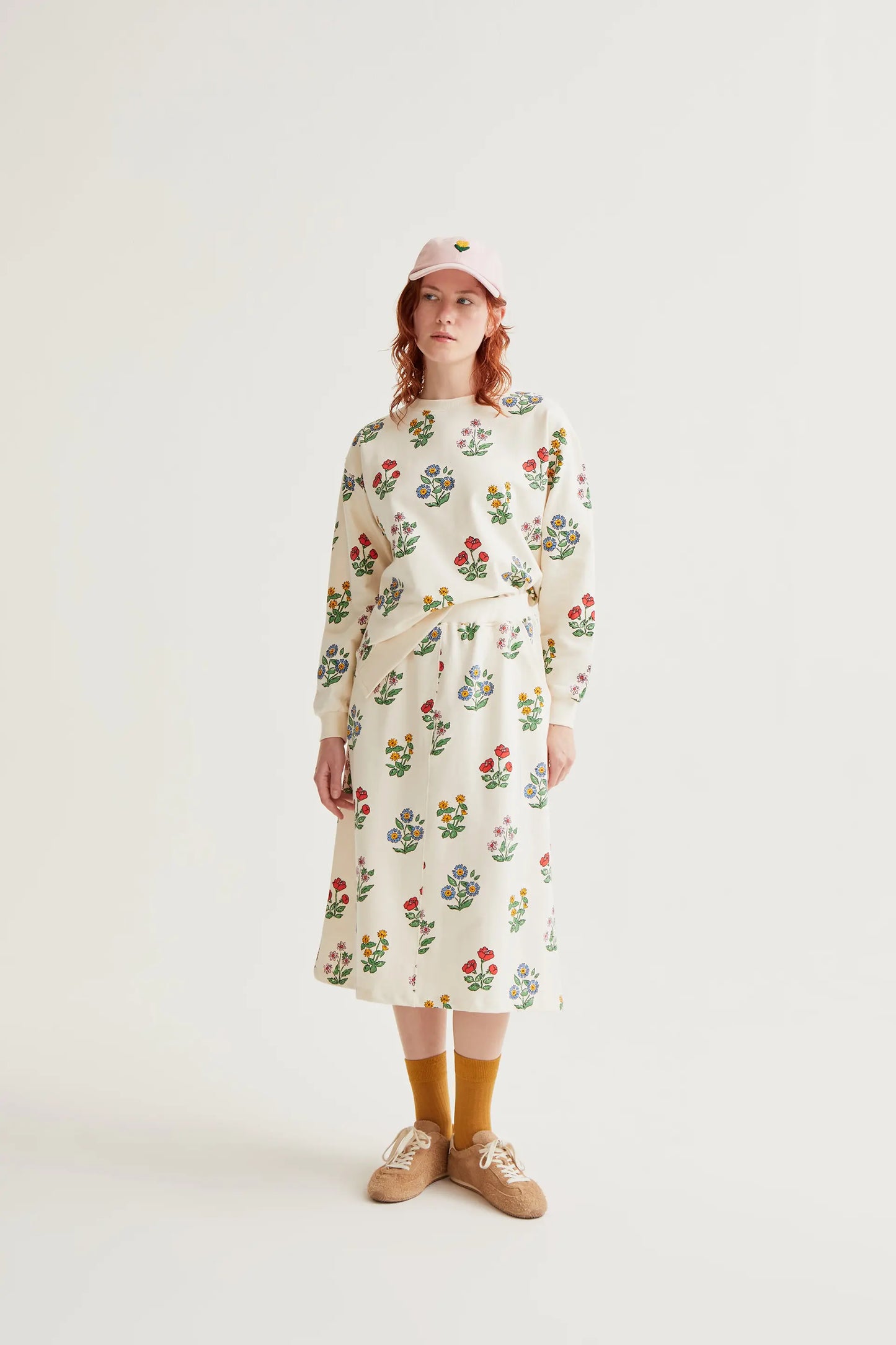 Falda con estampado Gardener