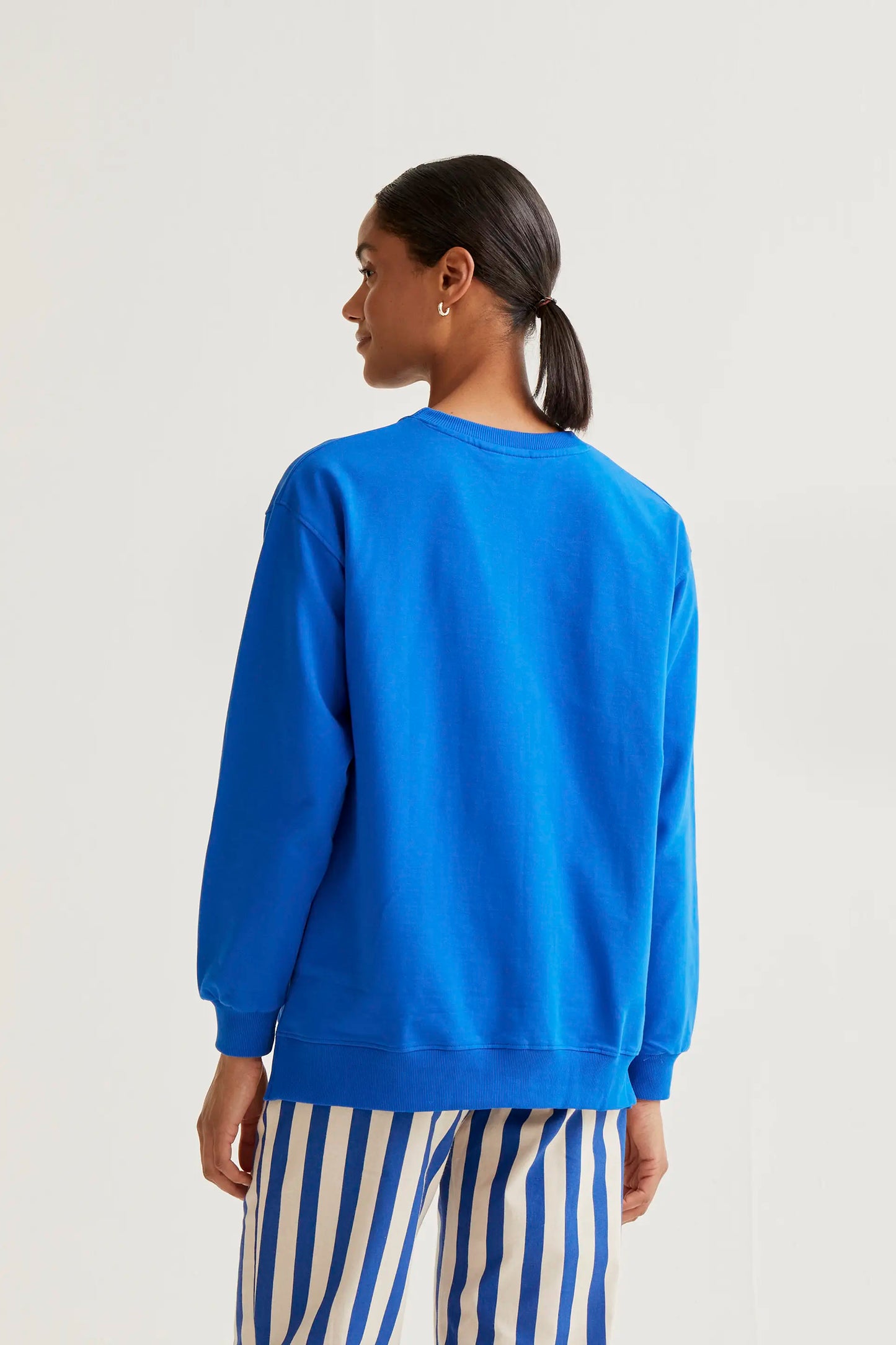 Sudadera con bordado de Limones gigante
