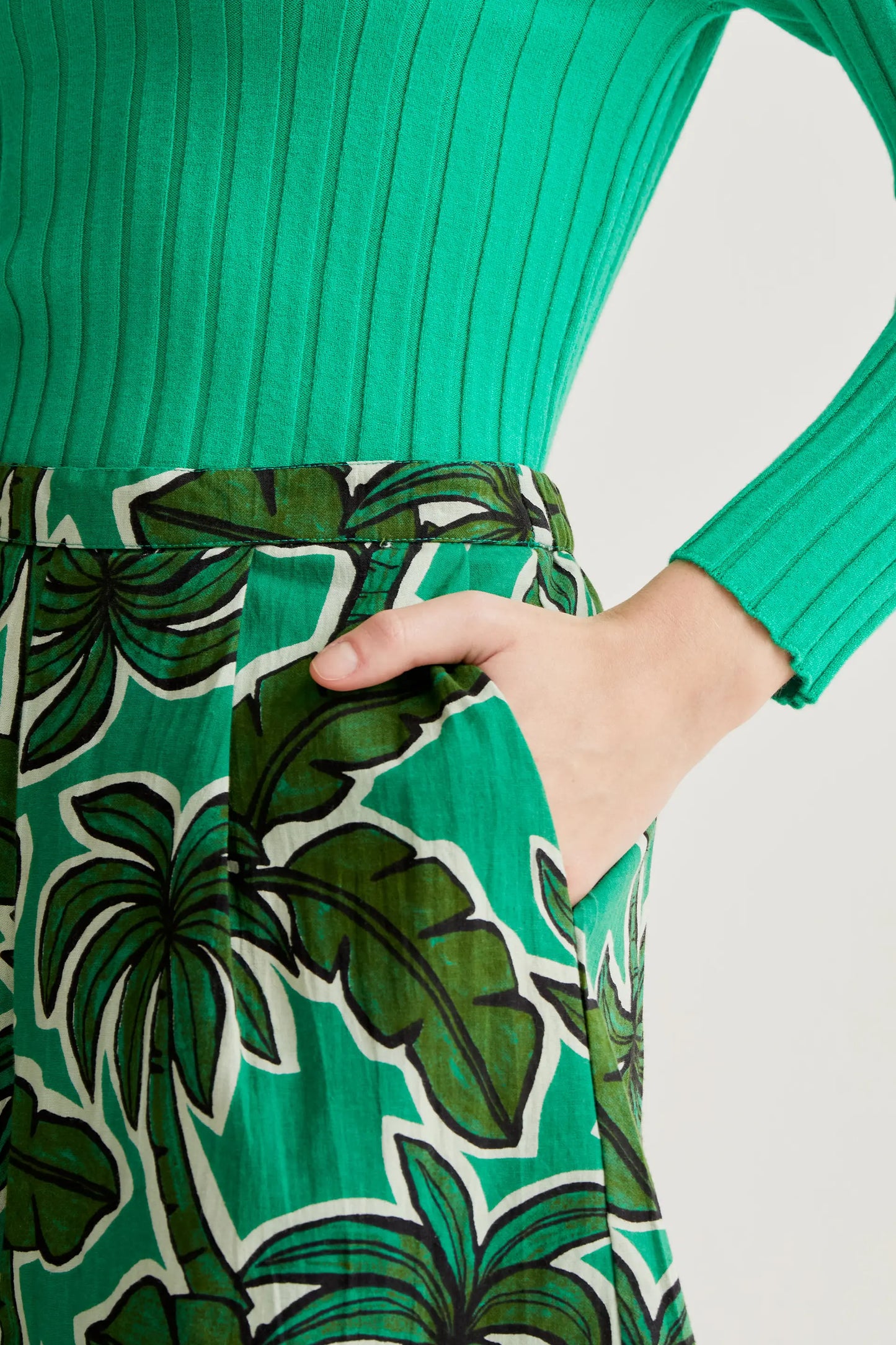 Palm Tree Print Shorts
