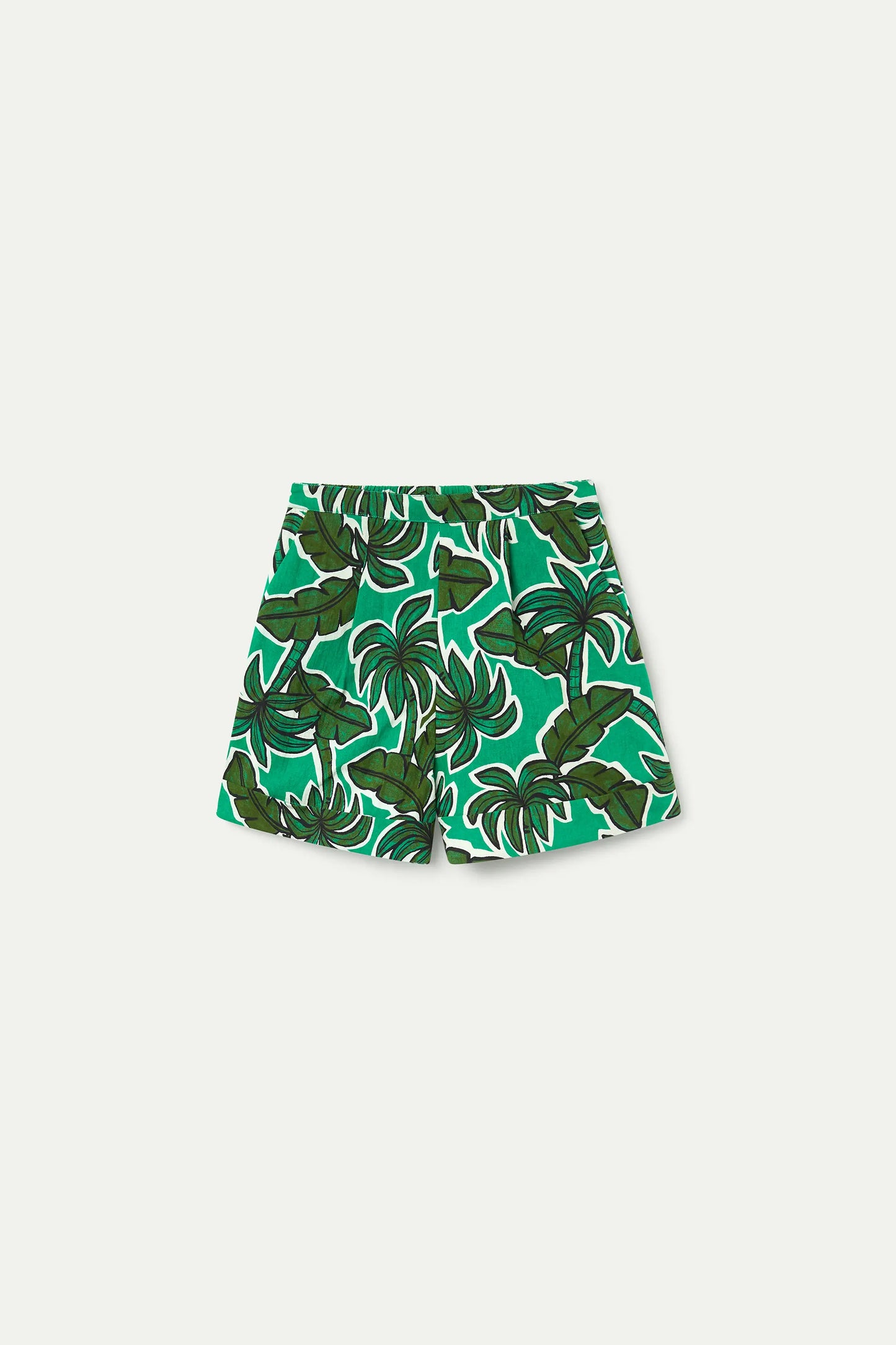 Palm Tree Print Shorts