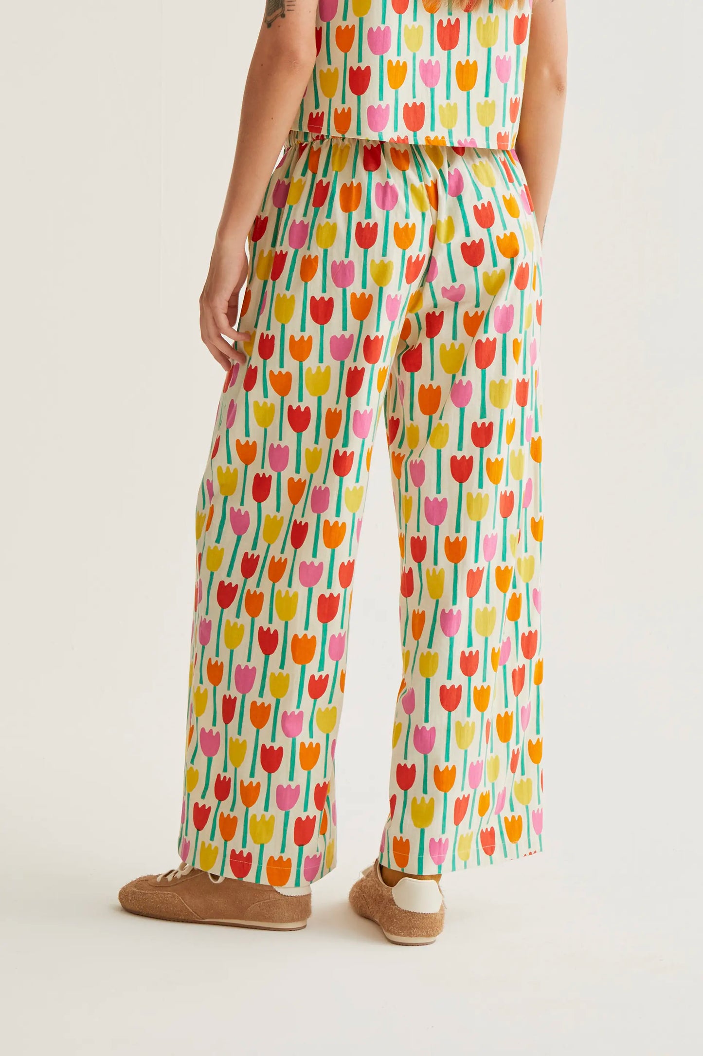 Pantalones con estampado Tulipa