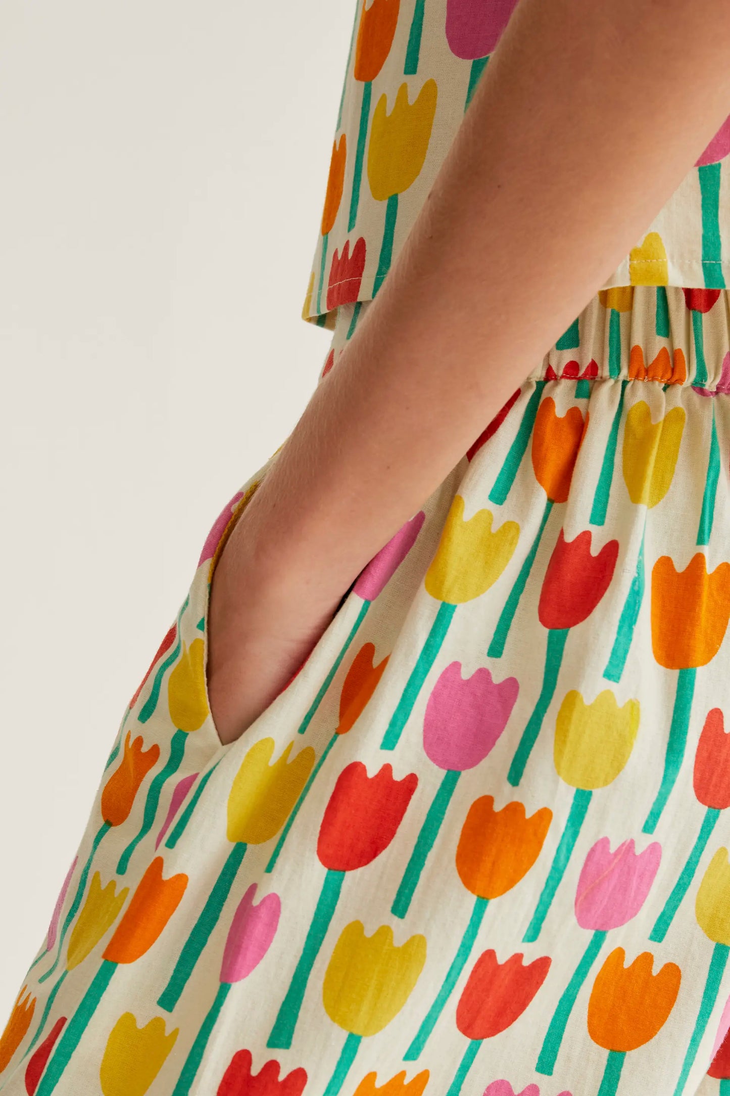 Pantalones con estampado Tulipa