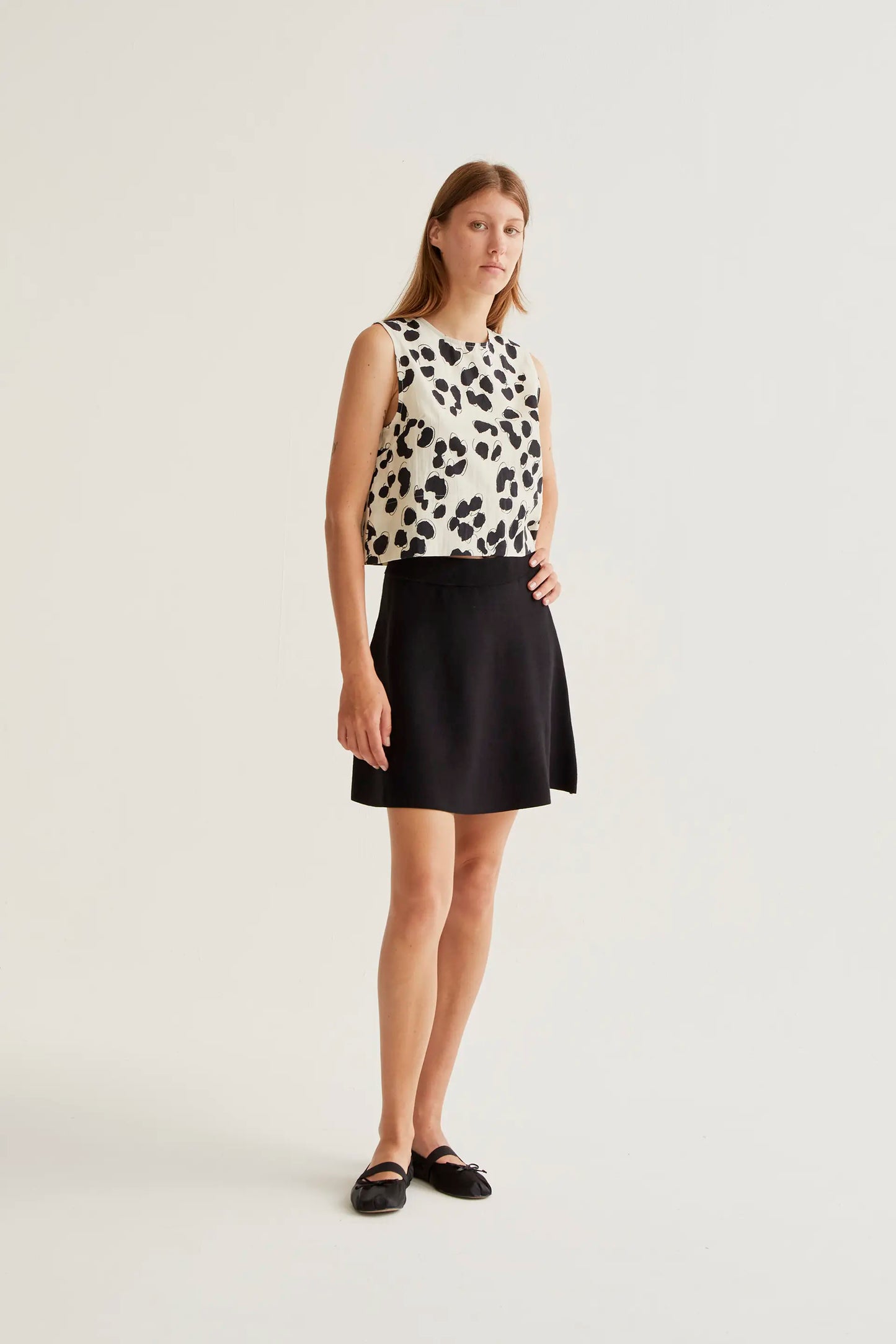 Top con estampado Dalmatian