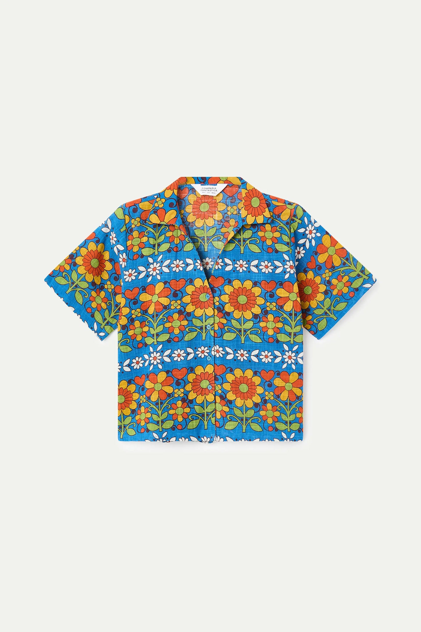 Camisa con estampado Garden