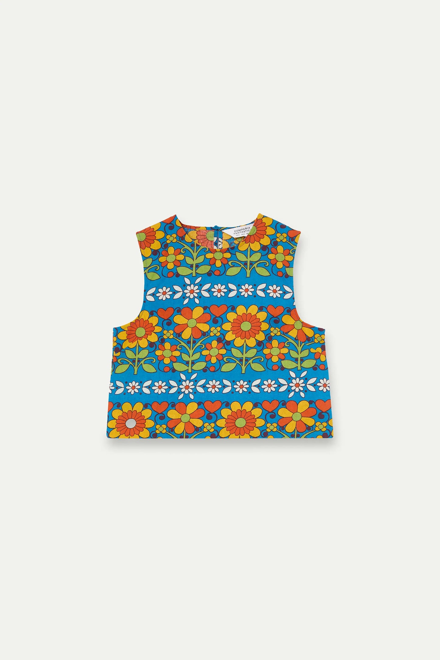 Garden print top