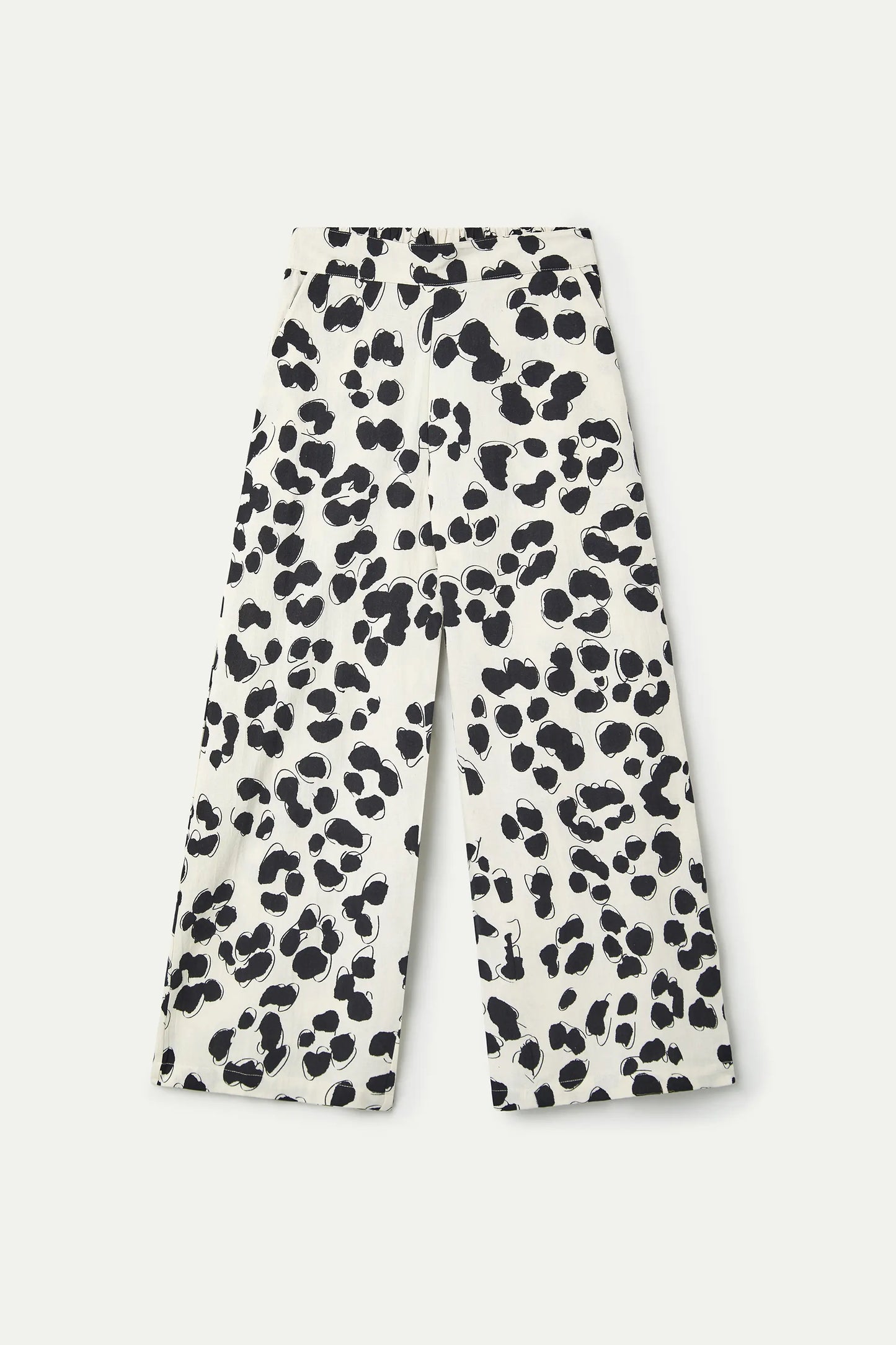 Dalmatian print trousers