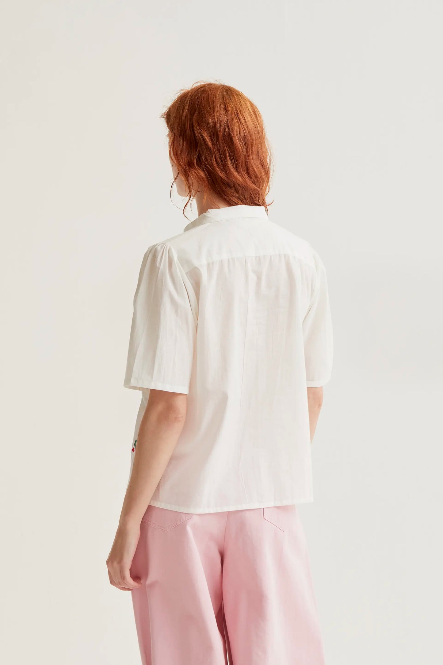 Camisa con estampado White Cherries