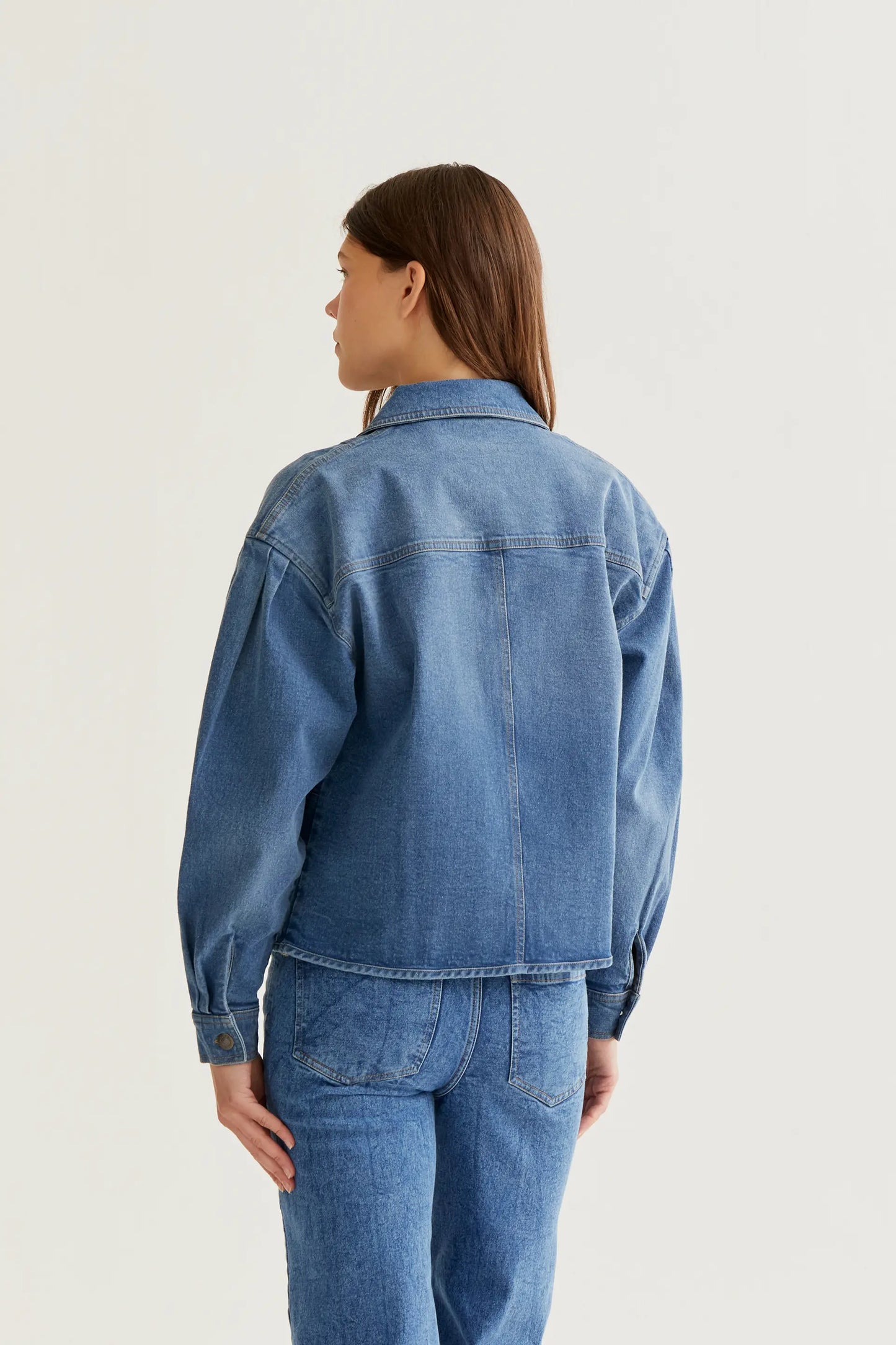 Chaqueta vaquera azul